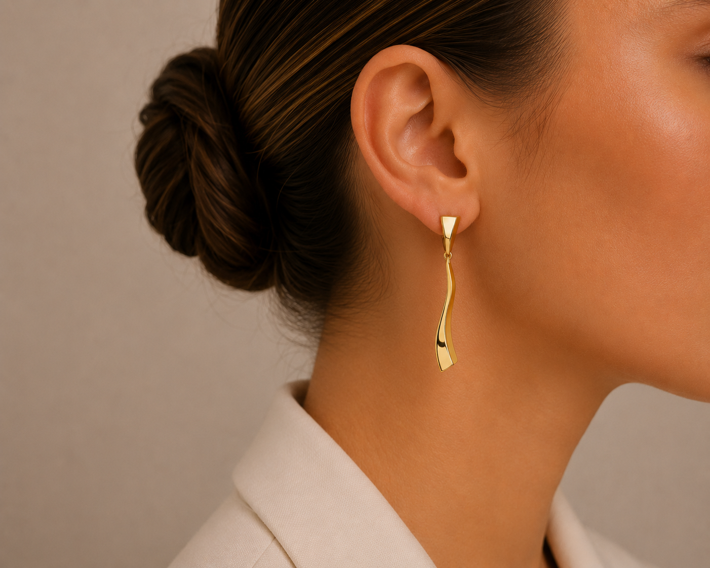 Σκουλαρίκια Aurum από χρυσό 18K