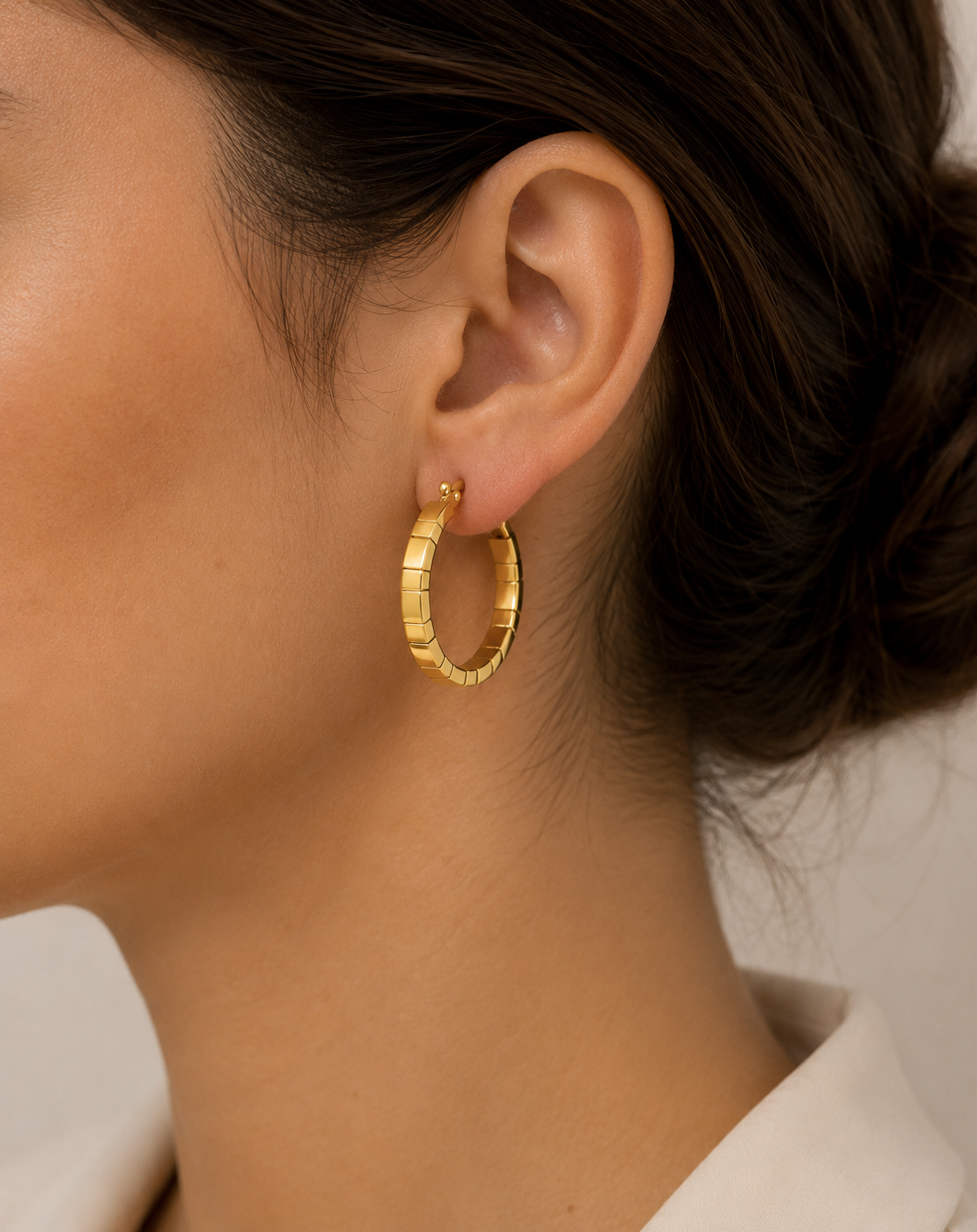 Σκουλαρίκια Aurum από χρυσό 18K