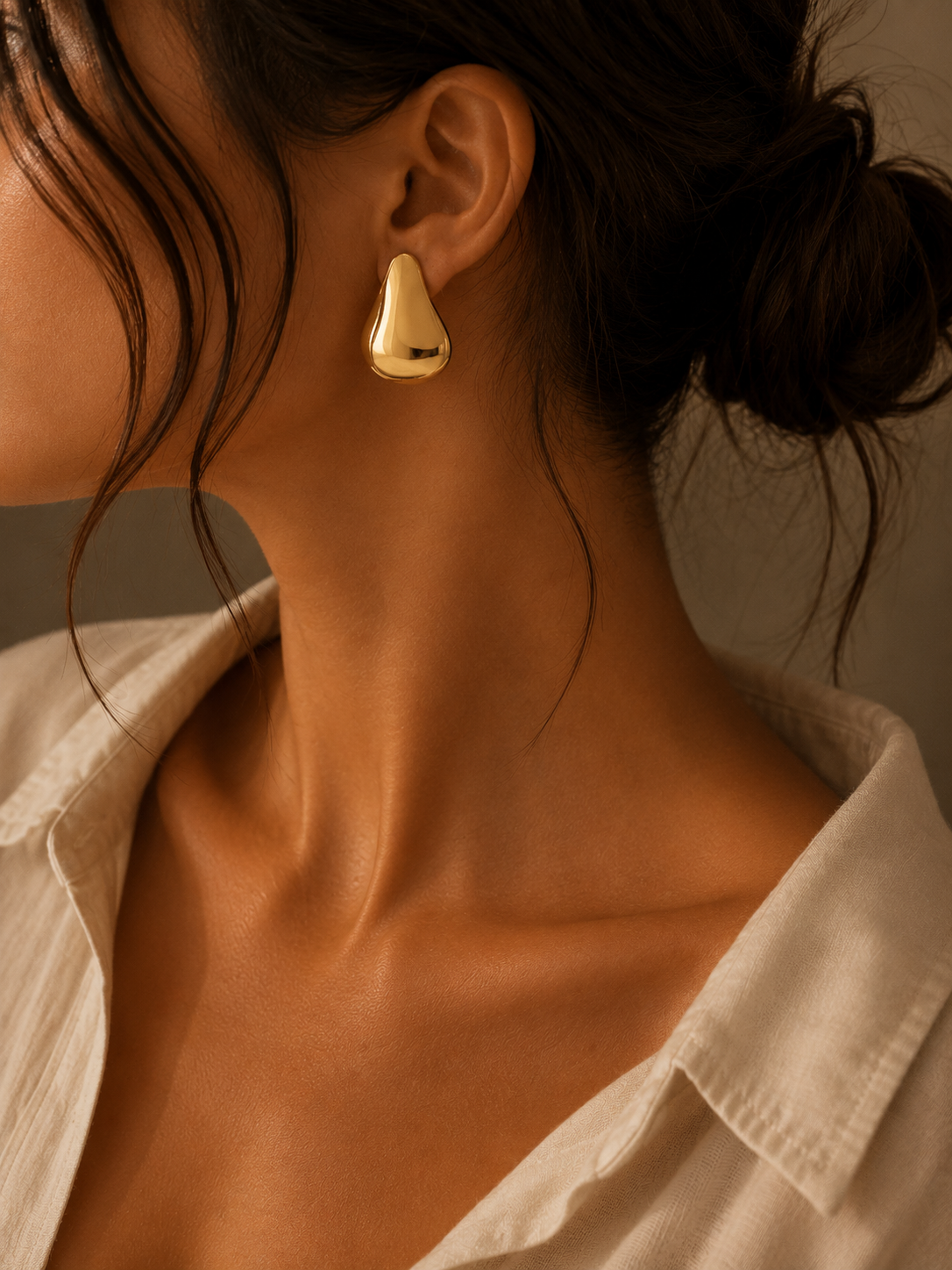 Σκουλαρίκια Aurum από χρυσό 14K