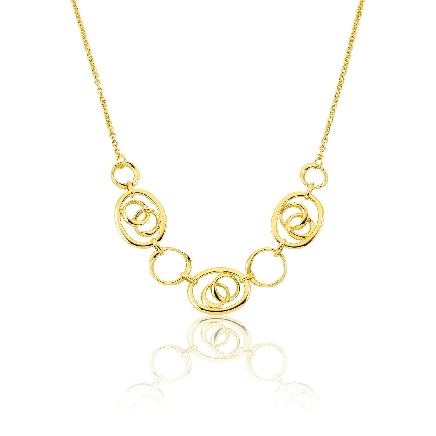 Κολιέ Aurum από χρυσό 18Κ Εικόνα 1