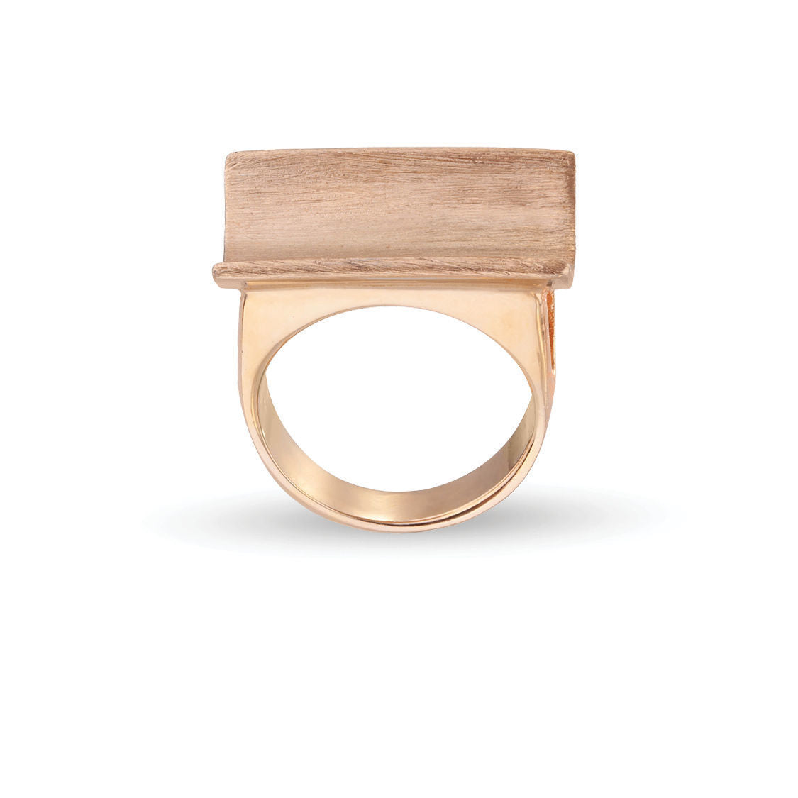 Δαχτυλίδι από ροζ επιχρυσωμένο ασήμι 925° Εικόνα 2