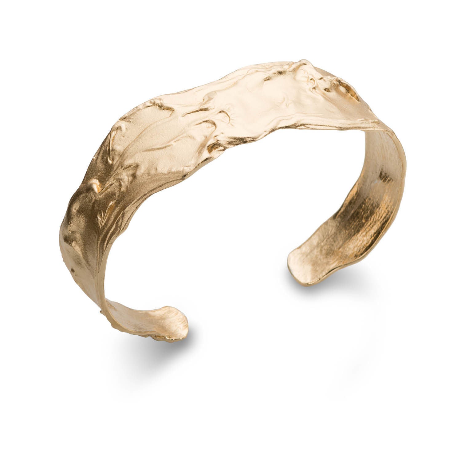 Βραχιόλι Terra από ματ επιχρυσωμένο ασήμι 925° Εικόνα 1