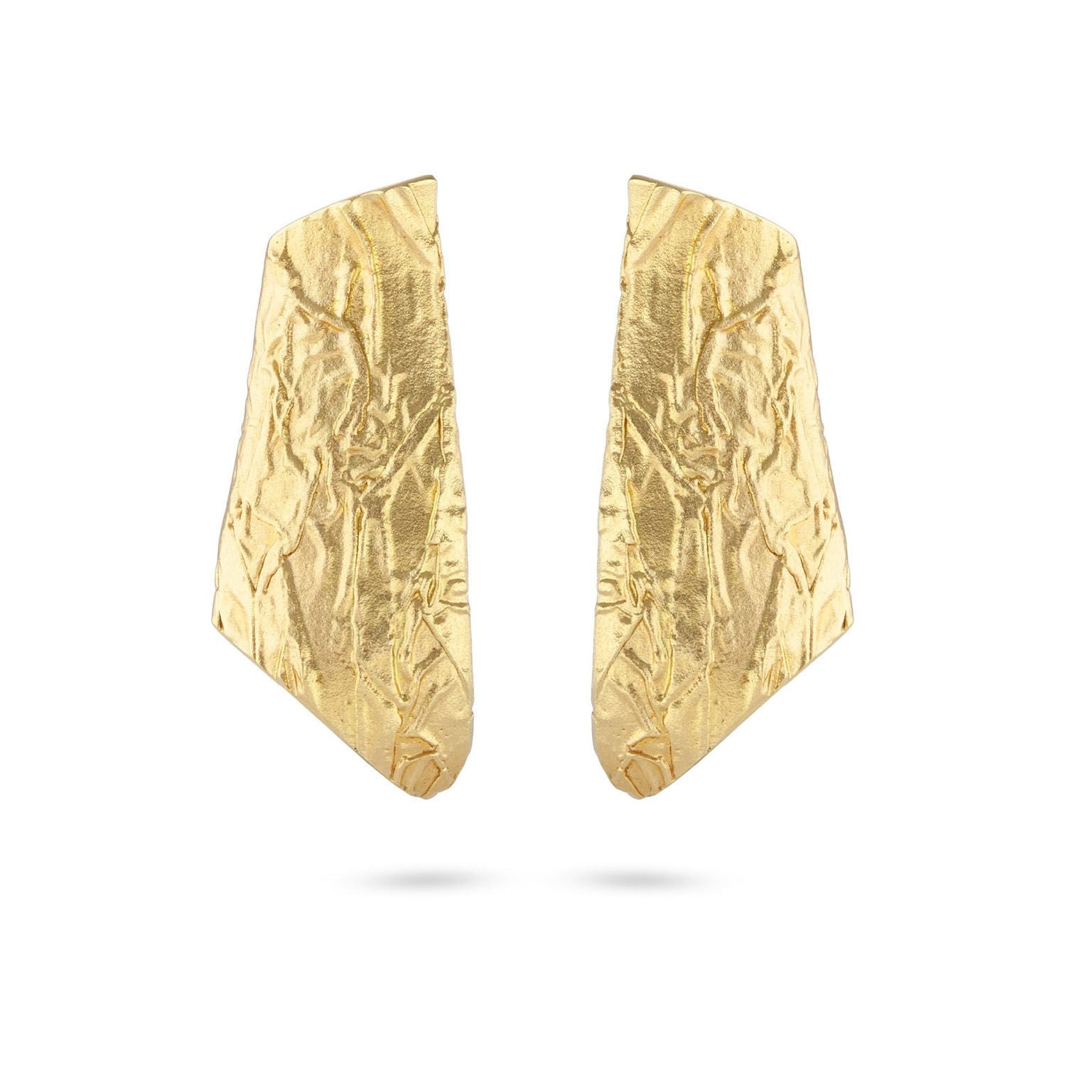 Σκουλαρίκια Gaia Gold από χρυσό 18Κ Εικόνα 1