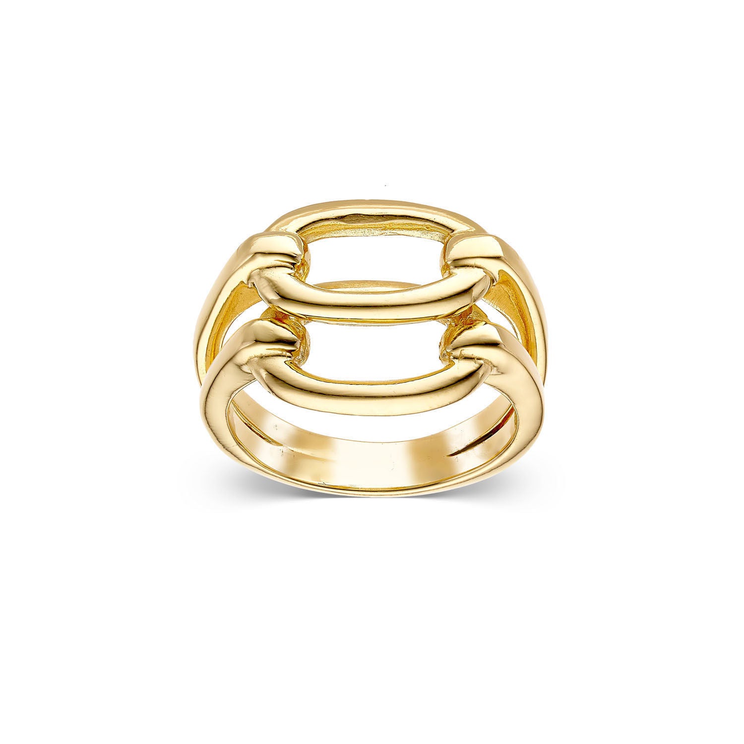 Δαχτυλίδι Reflections από επιχρυσωμένο ασήμι 925° Εικόνα 1