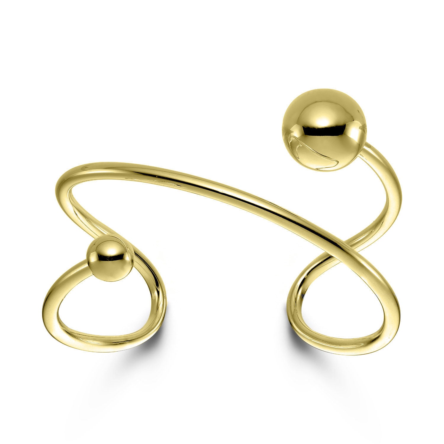 Βραχιόλι Reflections σταθερό από επιχρυσωμένο ασήμι 925° Εικόνα 1