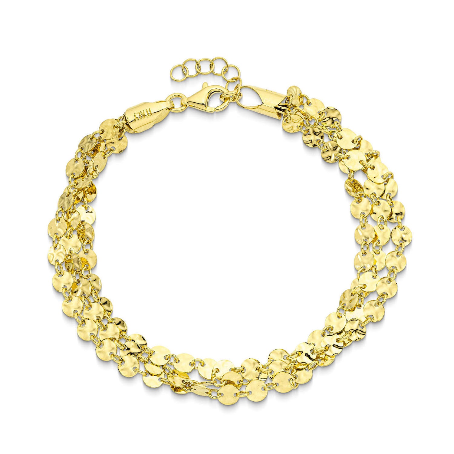 Βραχιόλι Skin από επιχρυσωμένο ασήμι 925° Εικόνα 1