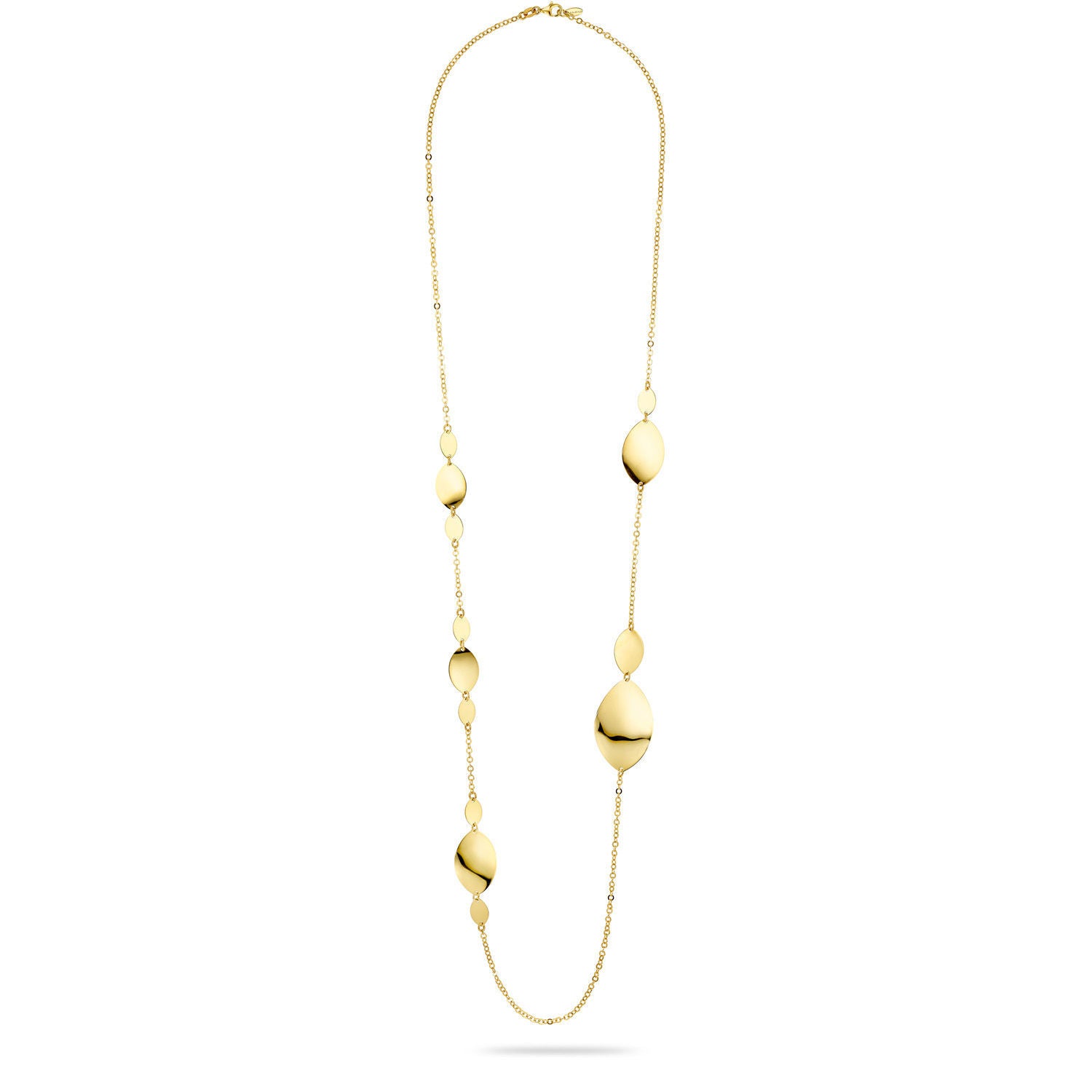 Κολιέ Reflections από επιχρυσωμένο ασήμι 925° Εικόνα 2