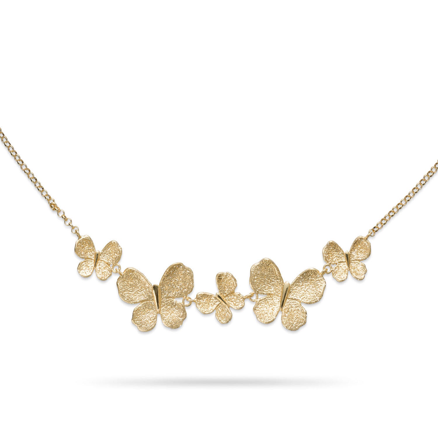 Κολιέ Terra από επιχρυσωμένο ασήμι 925° Εικόνα 1