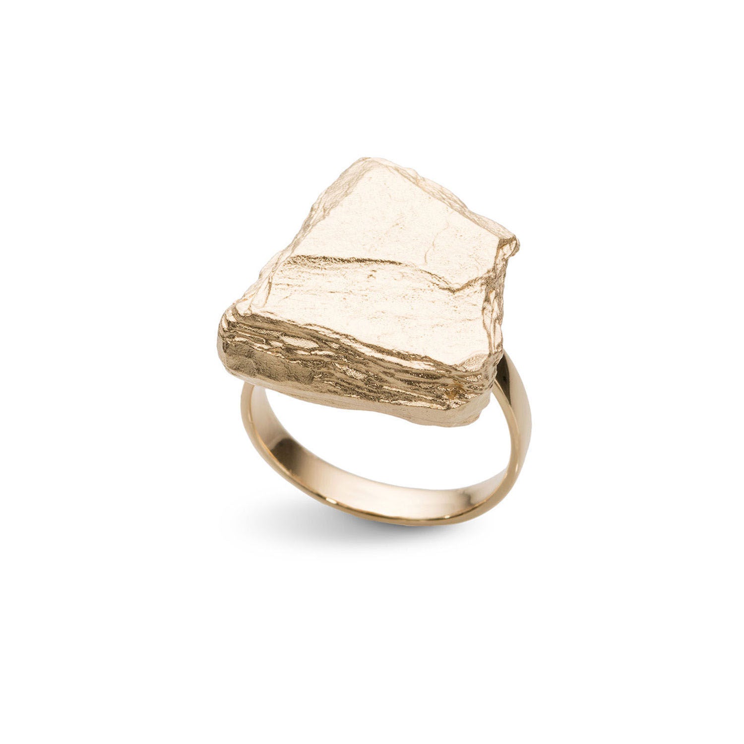 Δαχτυλίδι Terra από επιχρυσωμένο ασήμι 925° Εικόνα 1