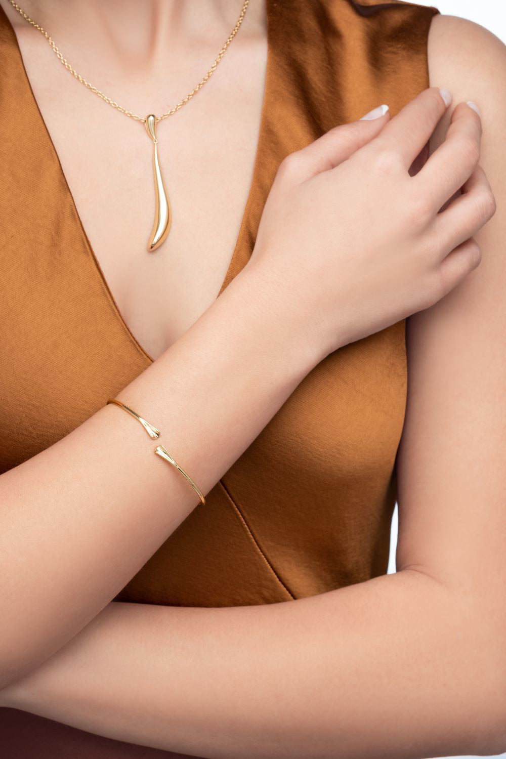 Κολιέ Aurum από χρυσό 18K Εικόνα 2