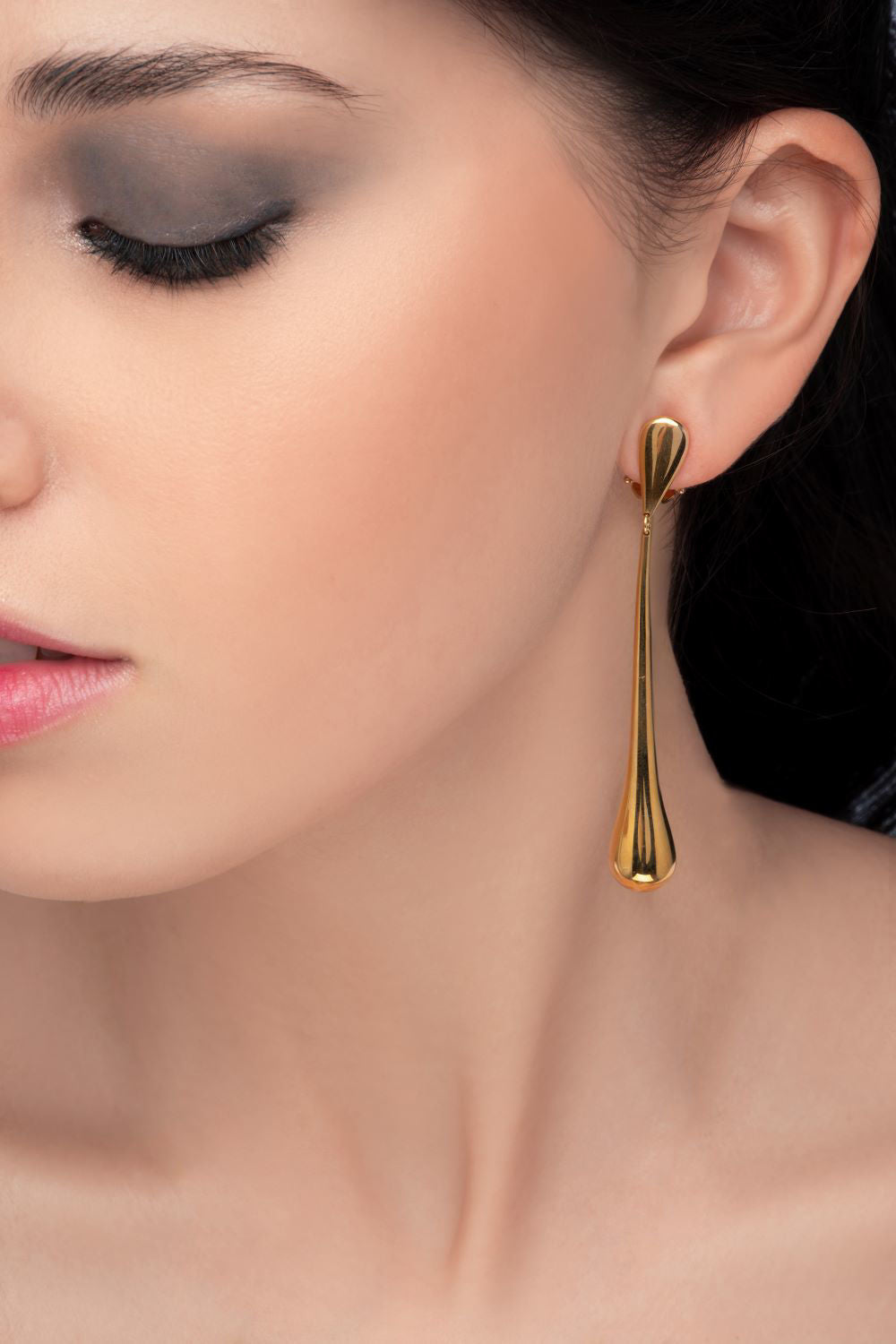 Σκουλαρίκια Aurum από χρυσό 18K Εικόνα 2