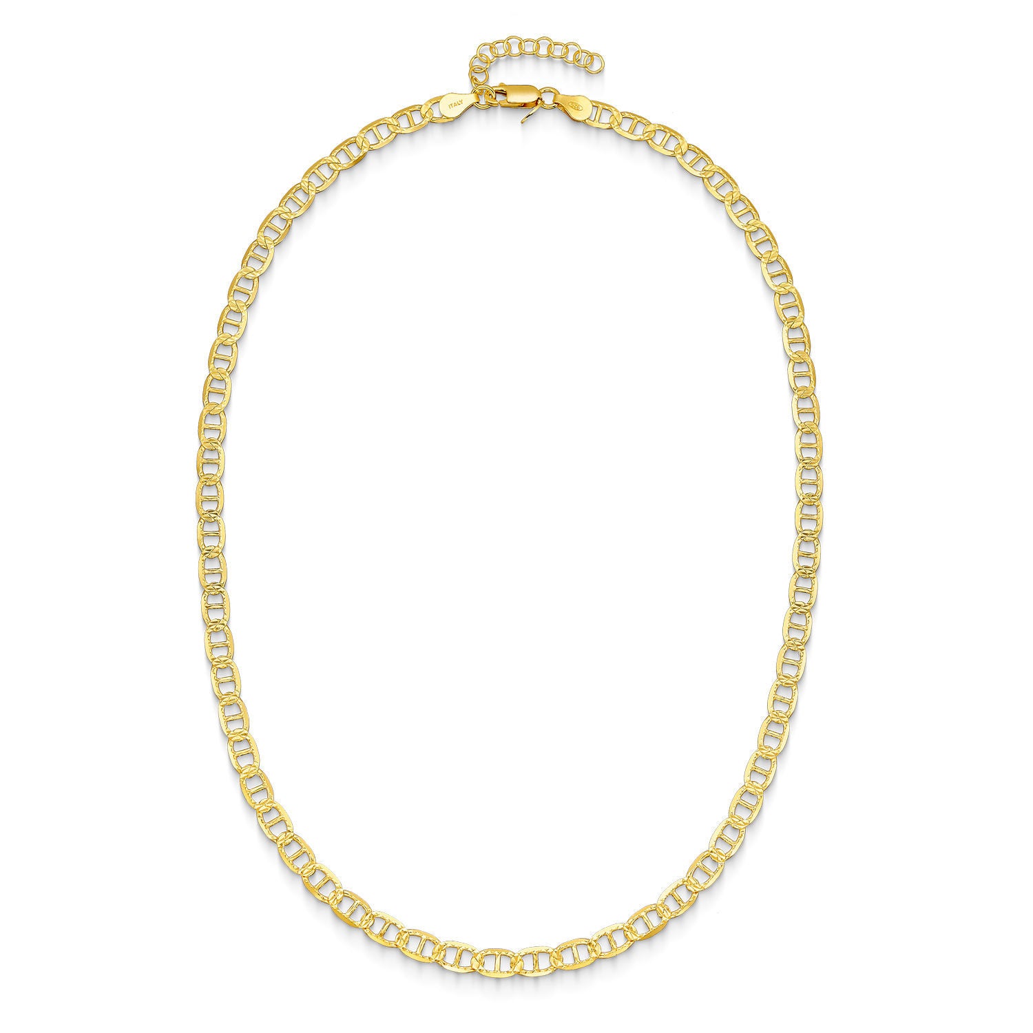 Κολιέ Skin από επιχρυσωμένο ασήμι 925° Εικόνα 1