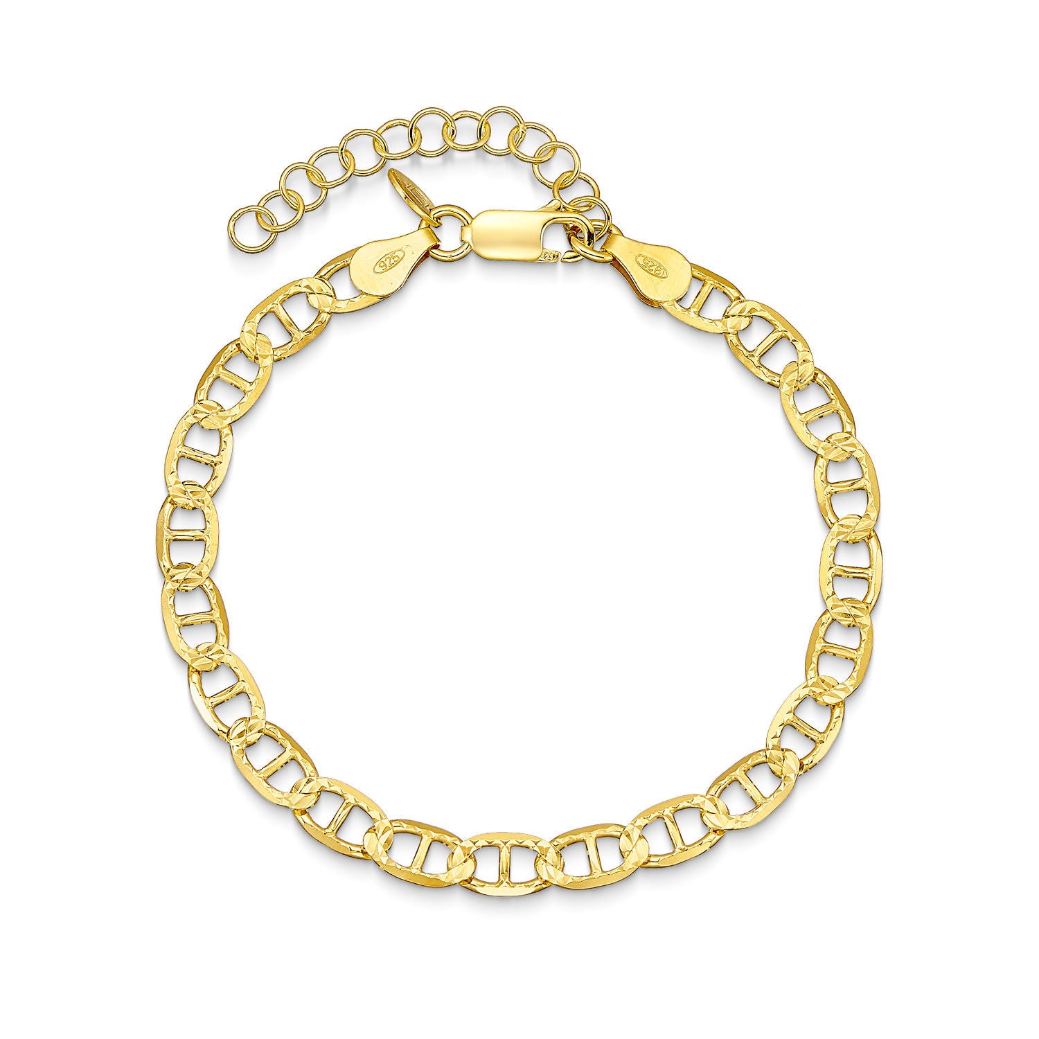 Βραχιόλι Skin από επιχρυσωμένο ασήμι 925° Εικόνα 1