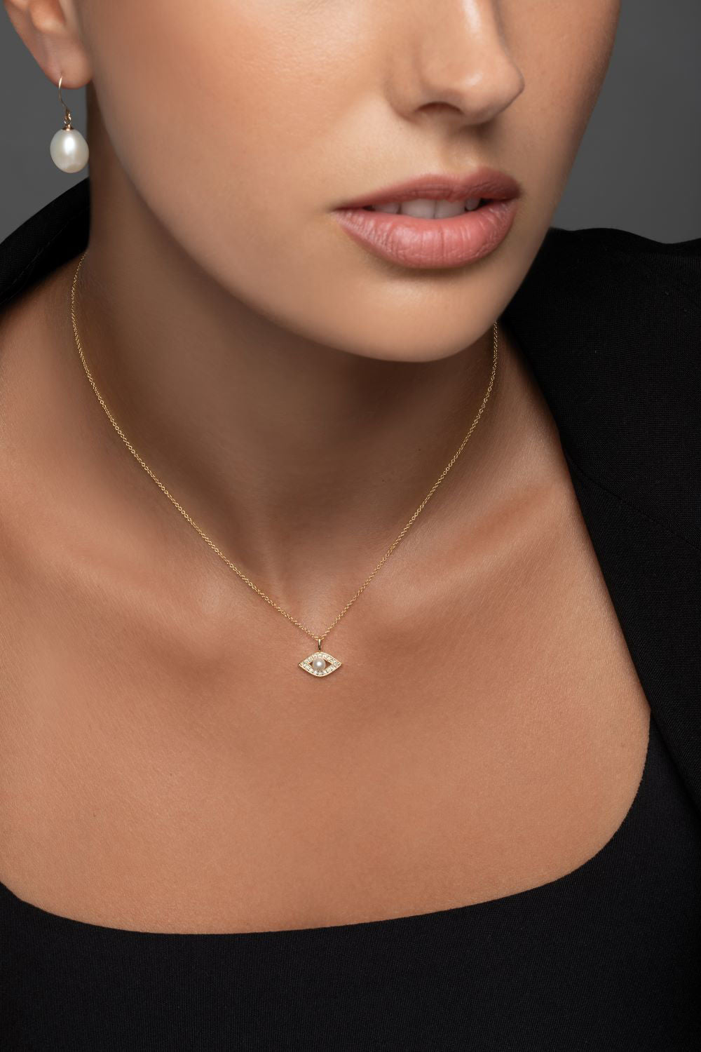 Σκουλαρίκια Pearls από χρυσό 18K με freshwater pearls Εικόνα 2