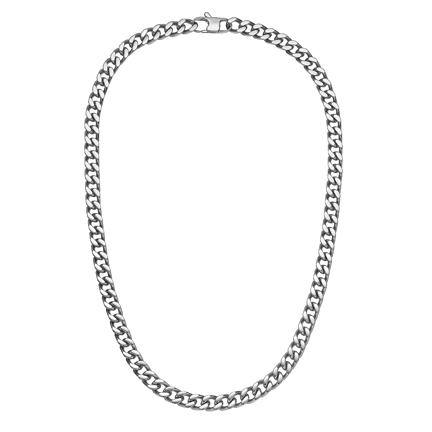 Ανδρική αλυσίδα από ατσάλι Εικόνα 1