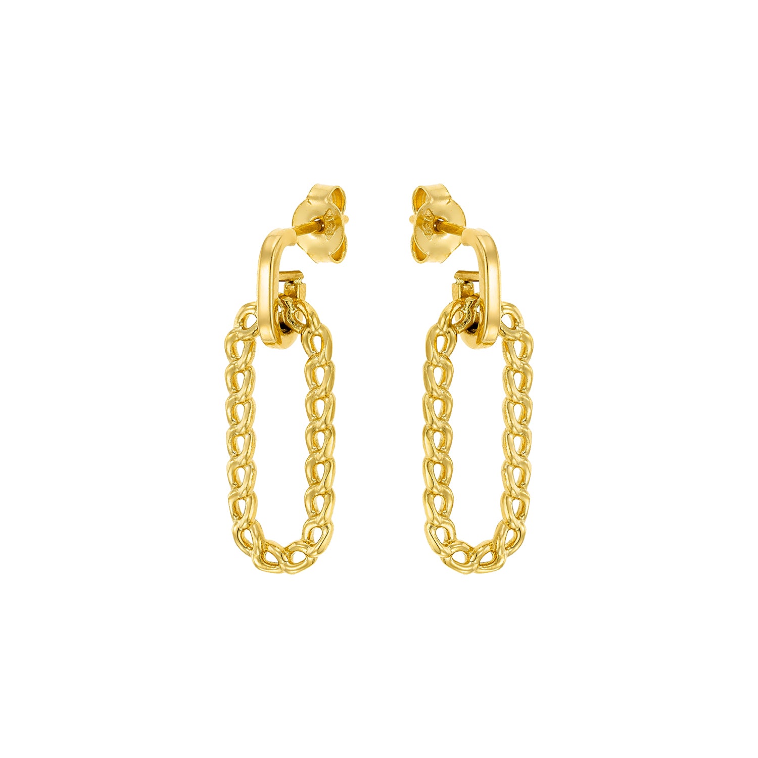 Σκουλαρίκια Aurum από χρυσό 18K