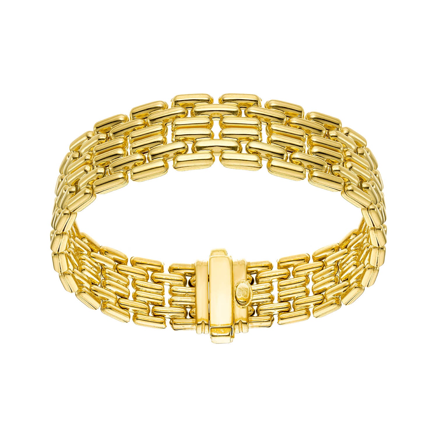 Βραχιόλι Skin από επιχρυσωμένο ασήμι 925° Εικόνα 1