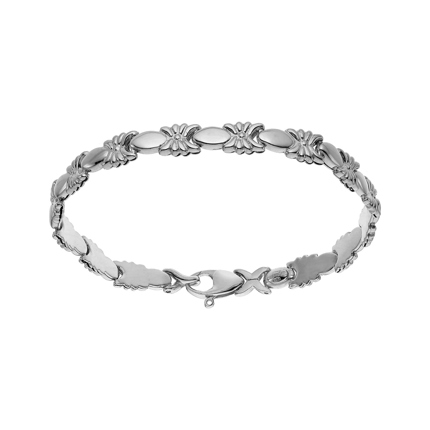 Βραχιόλι Skin από επιροδιωμένο ασήμι 925° Εικόνα 1