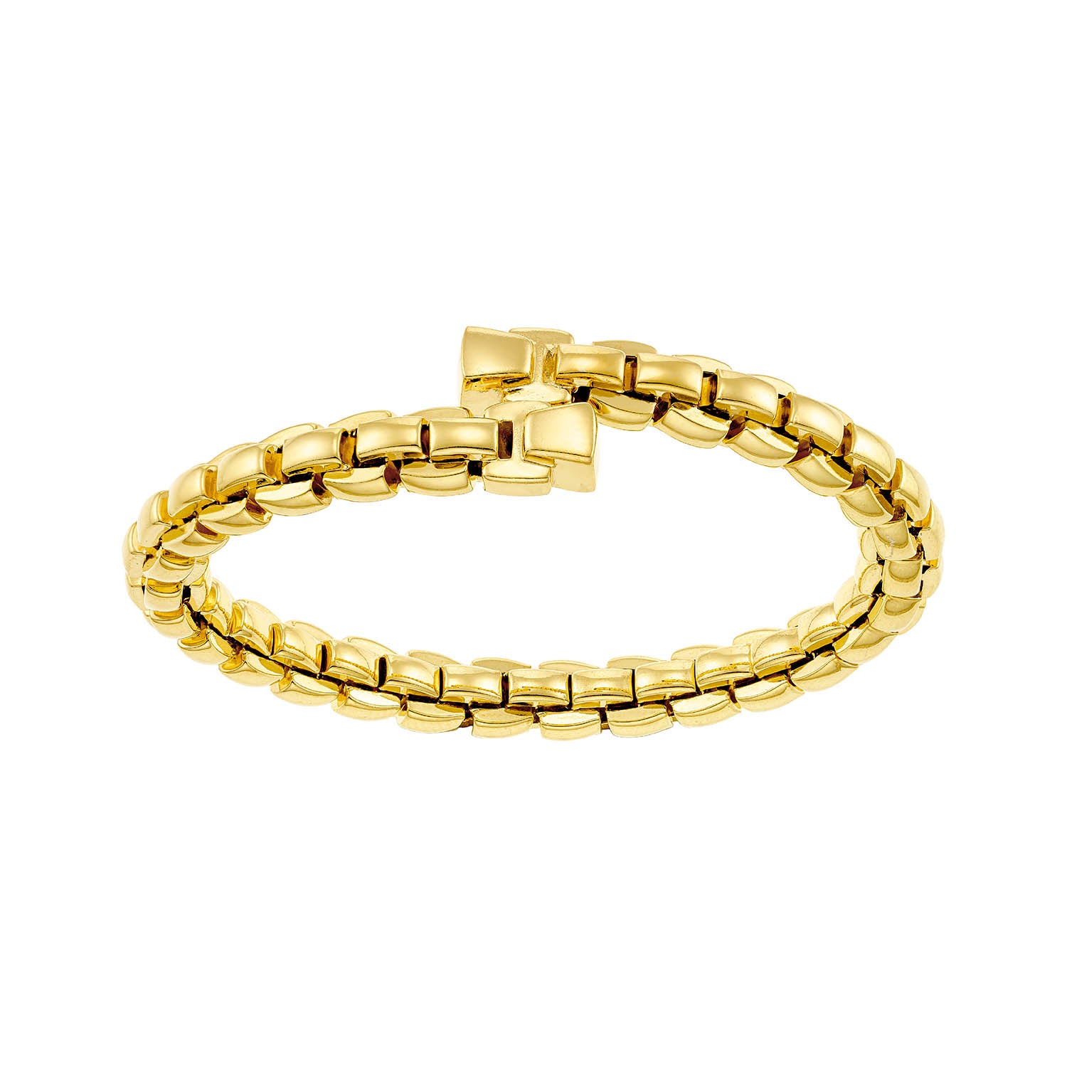 Βραχιόλι Skin από επιχρυσωμένο ασήμι 925° Εικόνα 1