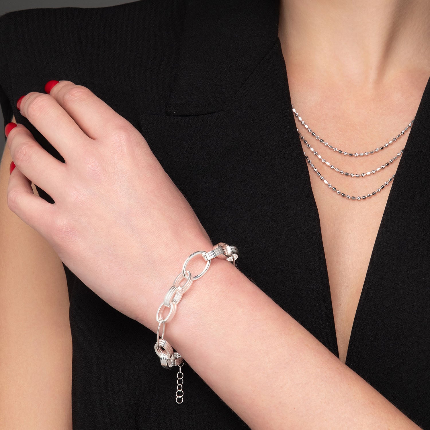 Βραχιόλι Reflections από ασήμι 925° Εικόνα 2