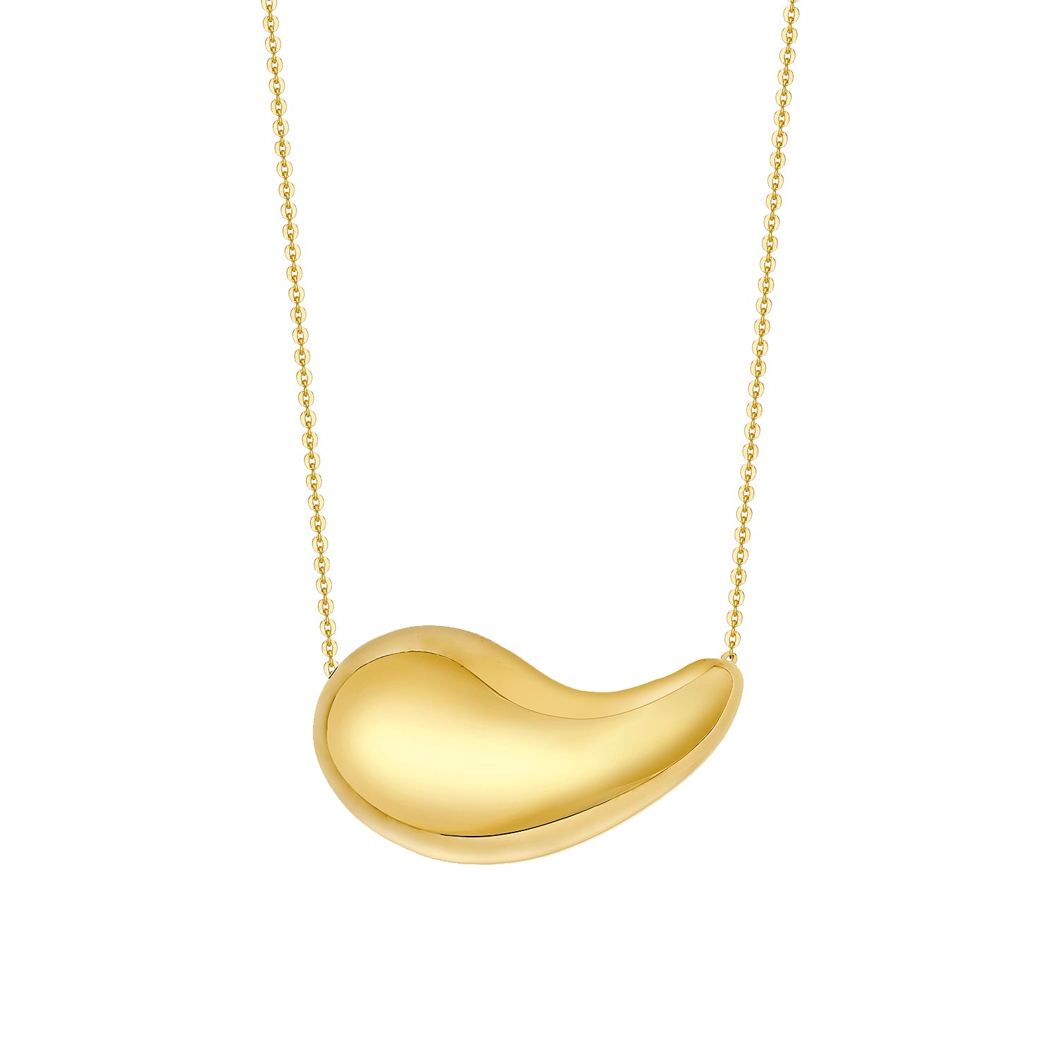 Κολιέ Reflections από επιχρυσωμένο ασήμι 925° Εικόνα 1