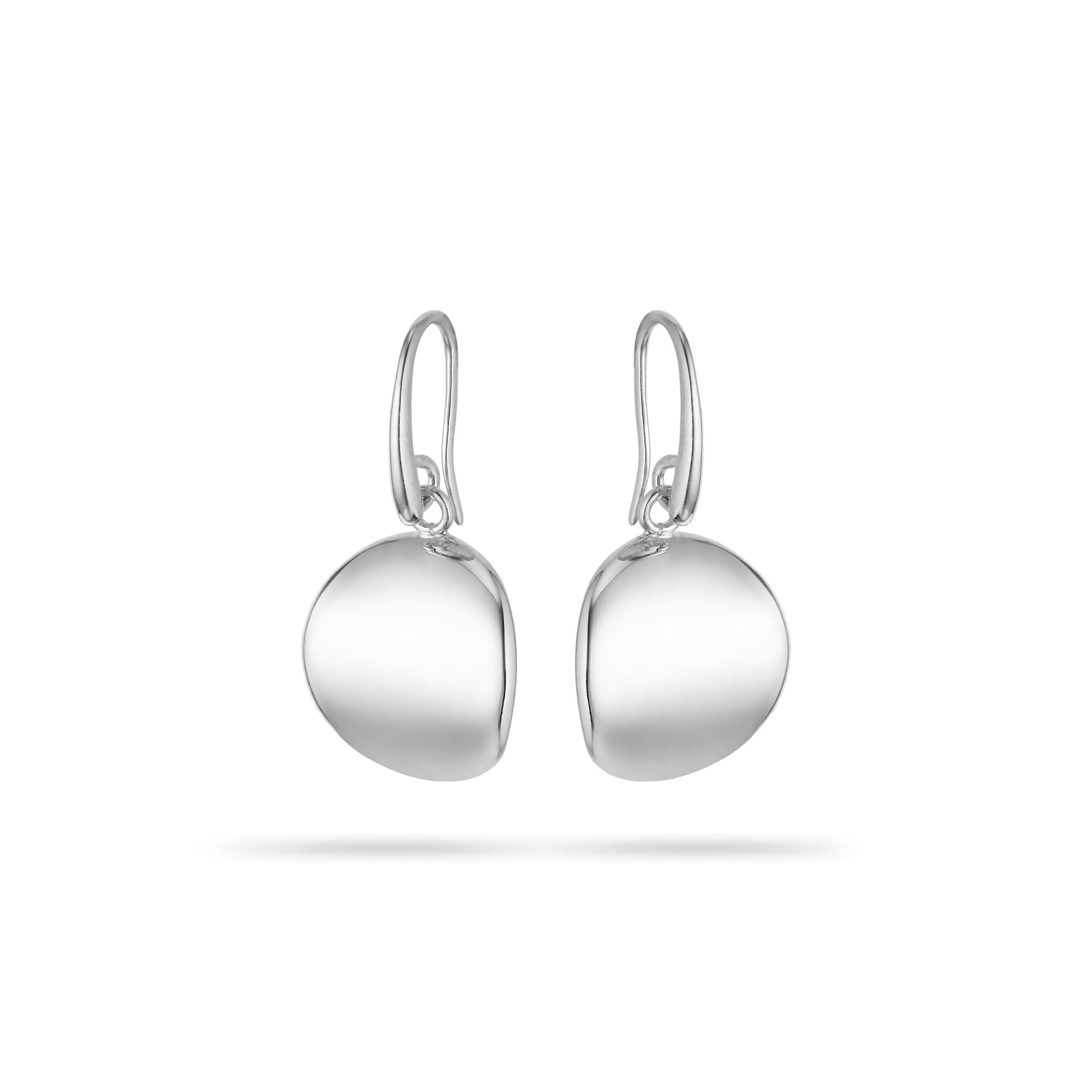 Σκουλαρίκια Reflections από επιροδιωμένο ασήμι 925° Εικόνα 1