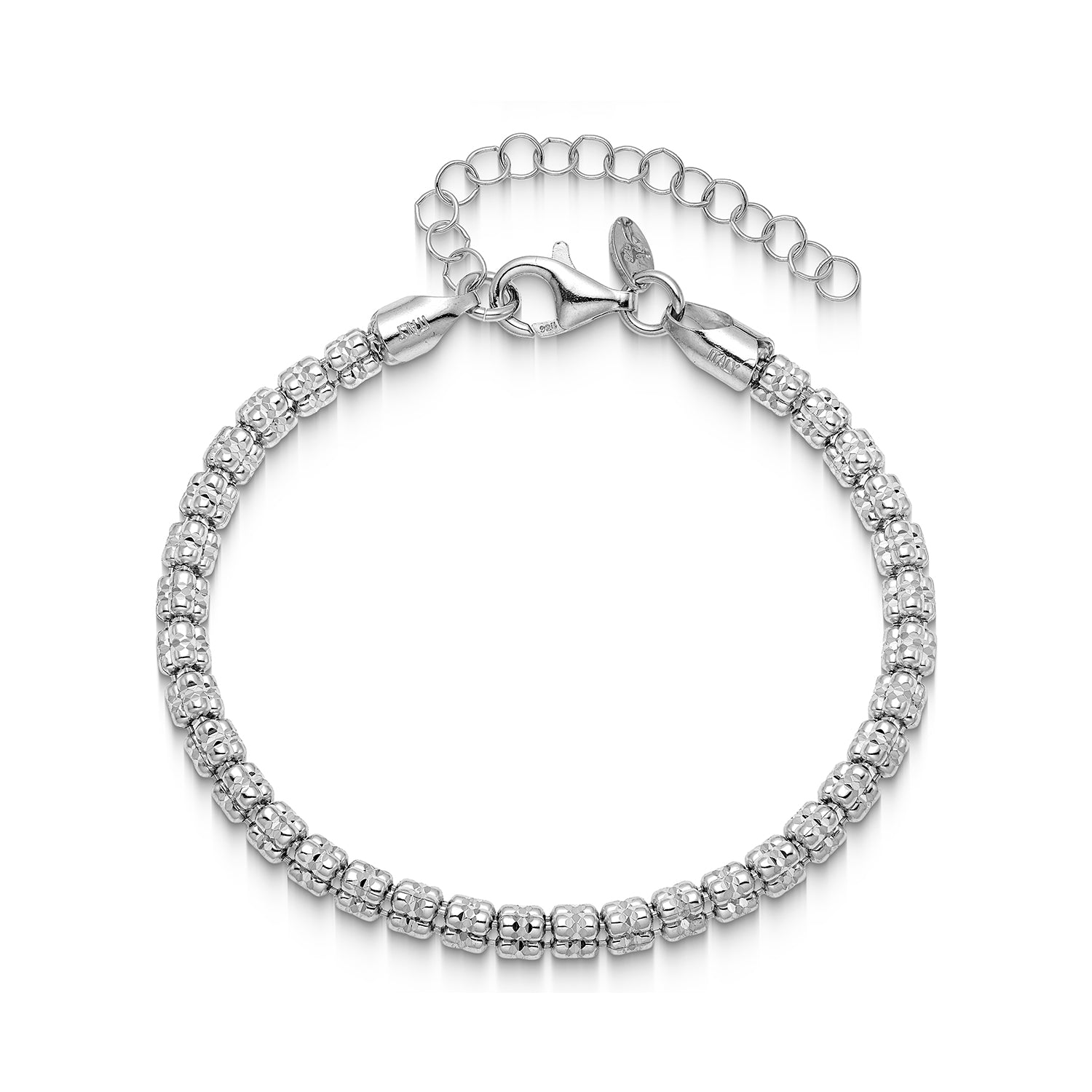 Βραχιόλι skin από επιροδιωμένο ασήμι 925° Εικόνα 1