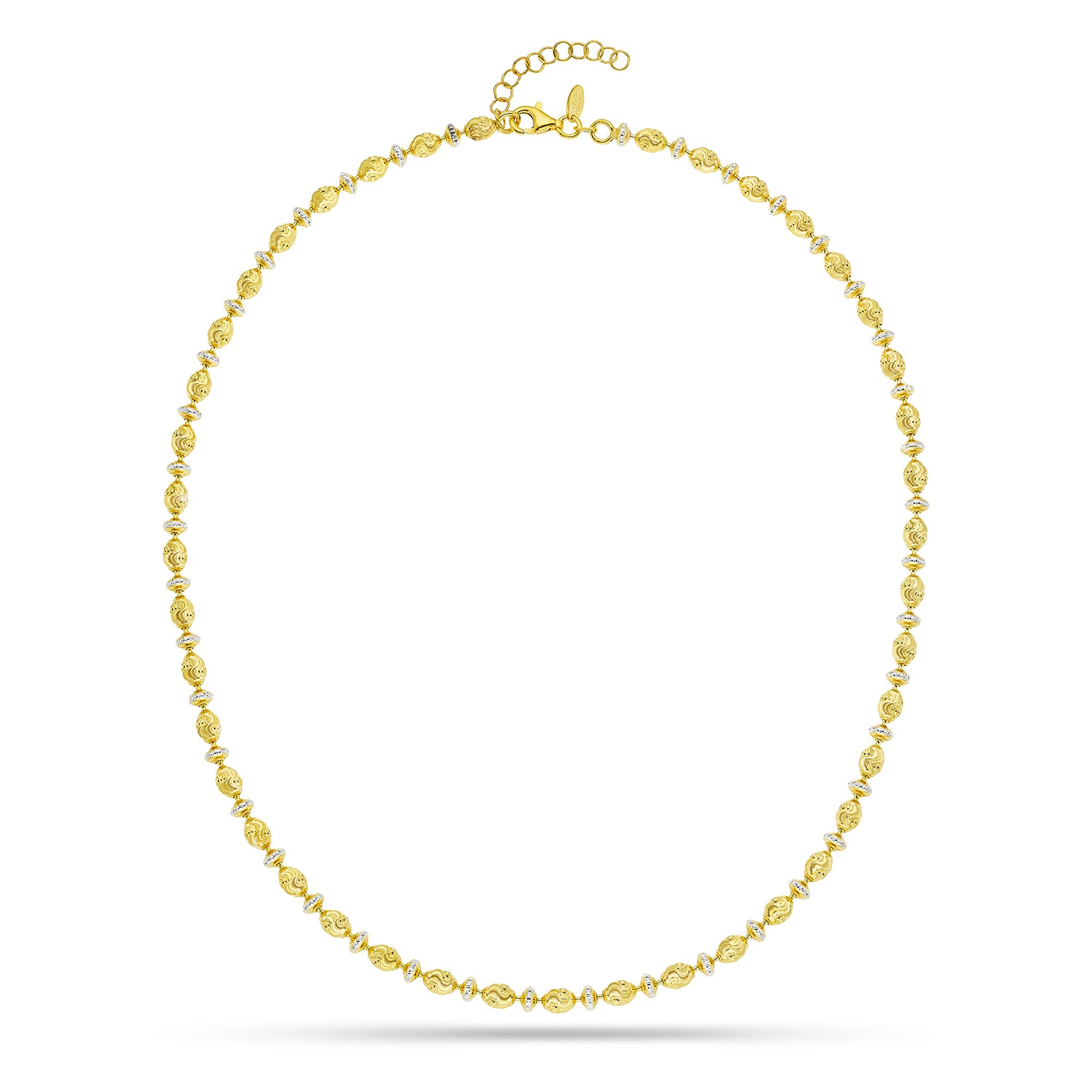 Κολιέ Skin από επιχρυσωμένο ασήμι 925° Εικόνα 1