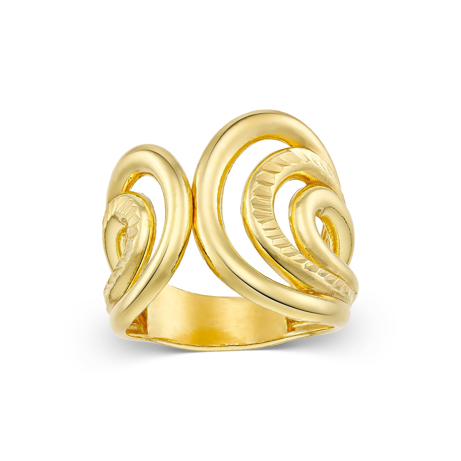 Δαχτυλίδι Reflections από επιχρυσωμένο ασήμι 925° Εικόνα 1