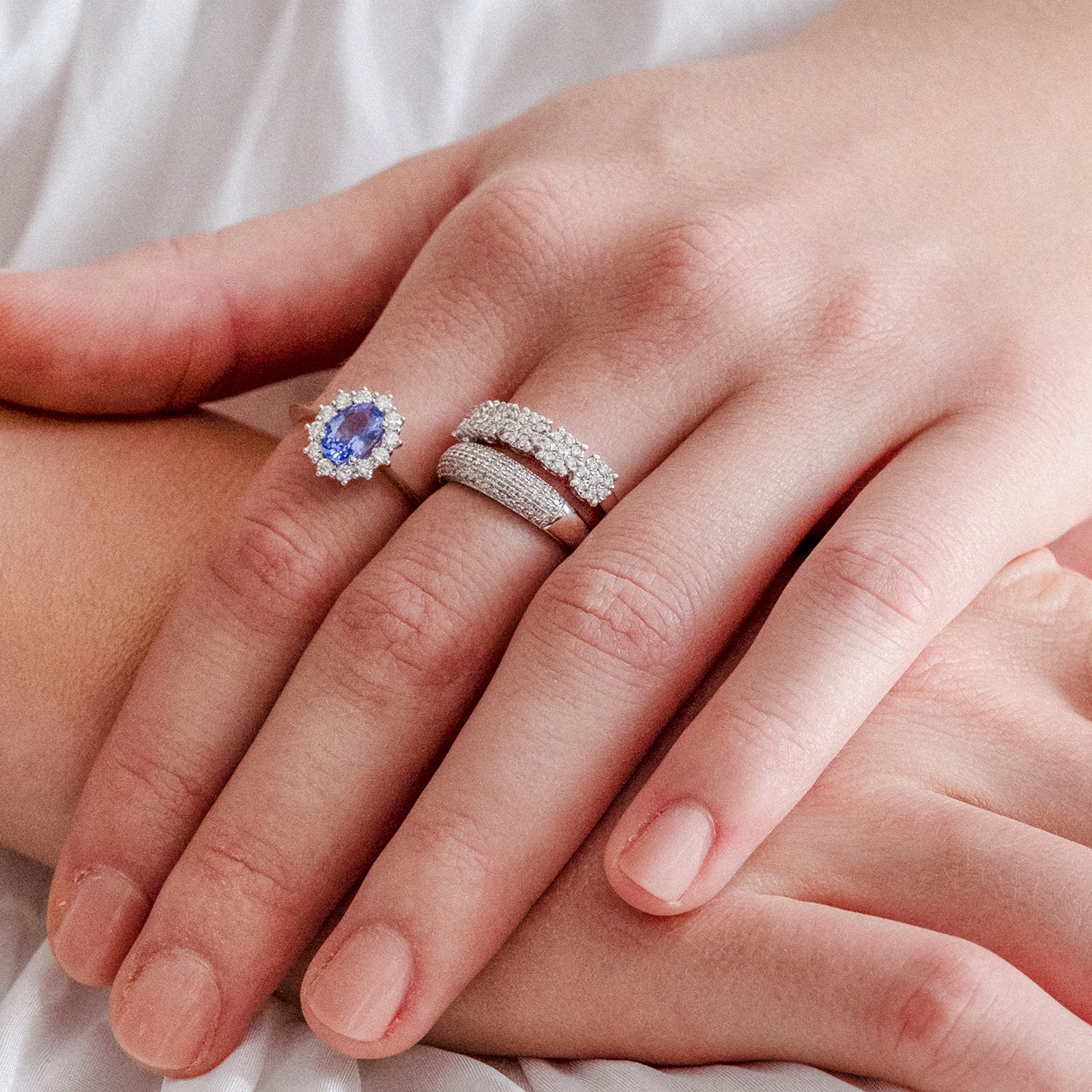 Δαχτυλίδι Diamonds από λευκό χρυσό 18K και διαμάντια μπριγιάν Εικόνα 2