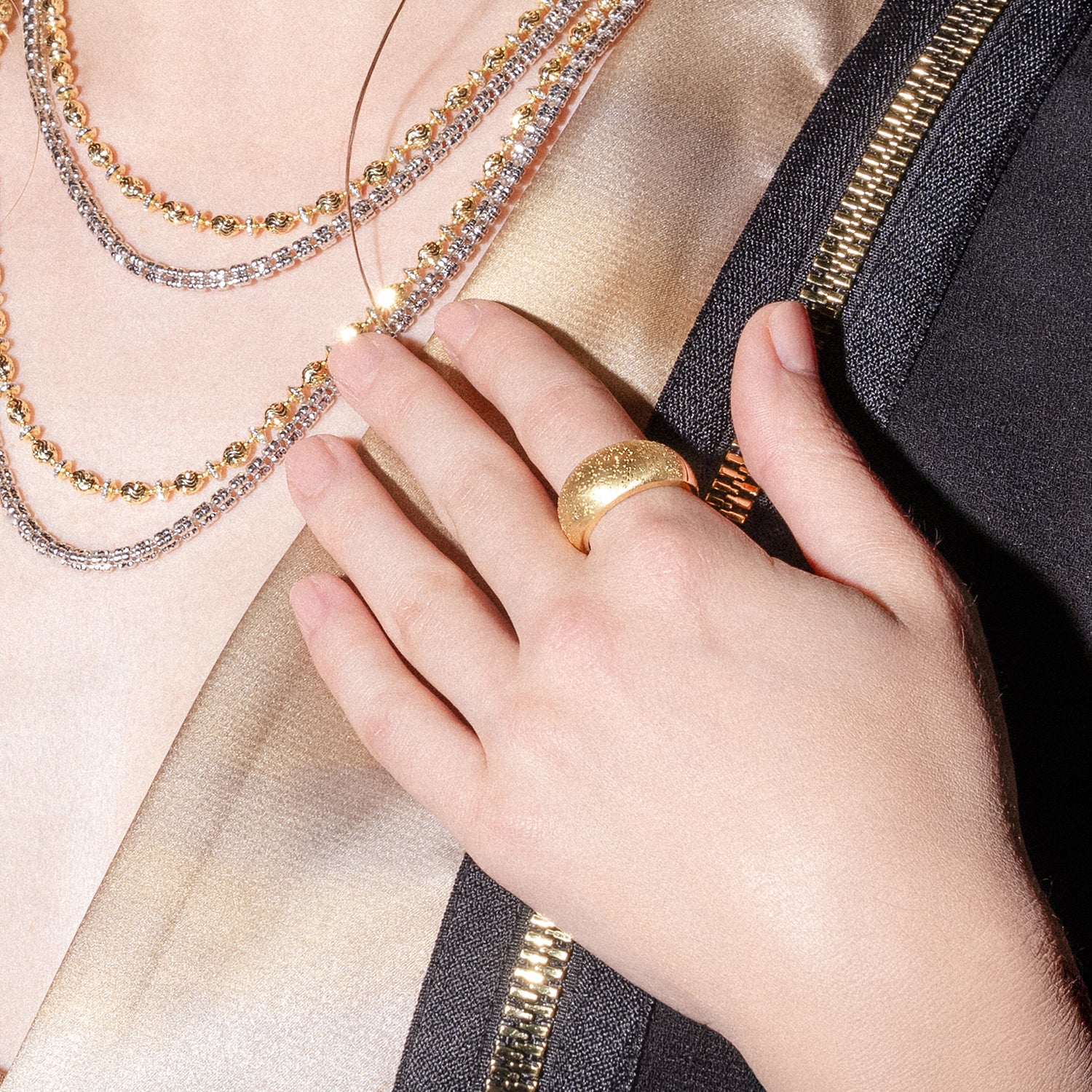 Δαχτυλίδι Reflections από επιχρυσωμένο ασήμι 925° Εικόνα 2