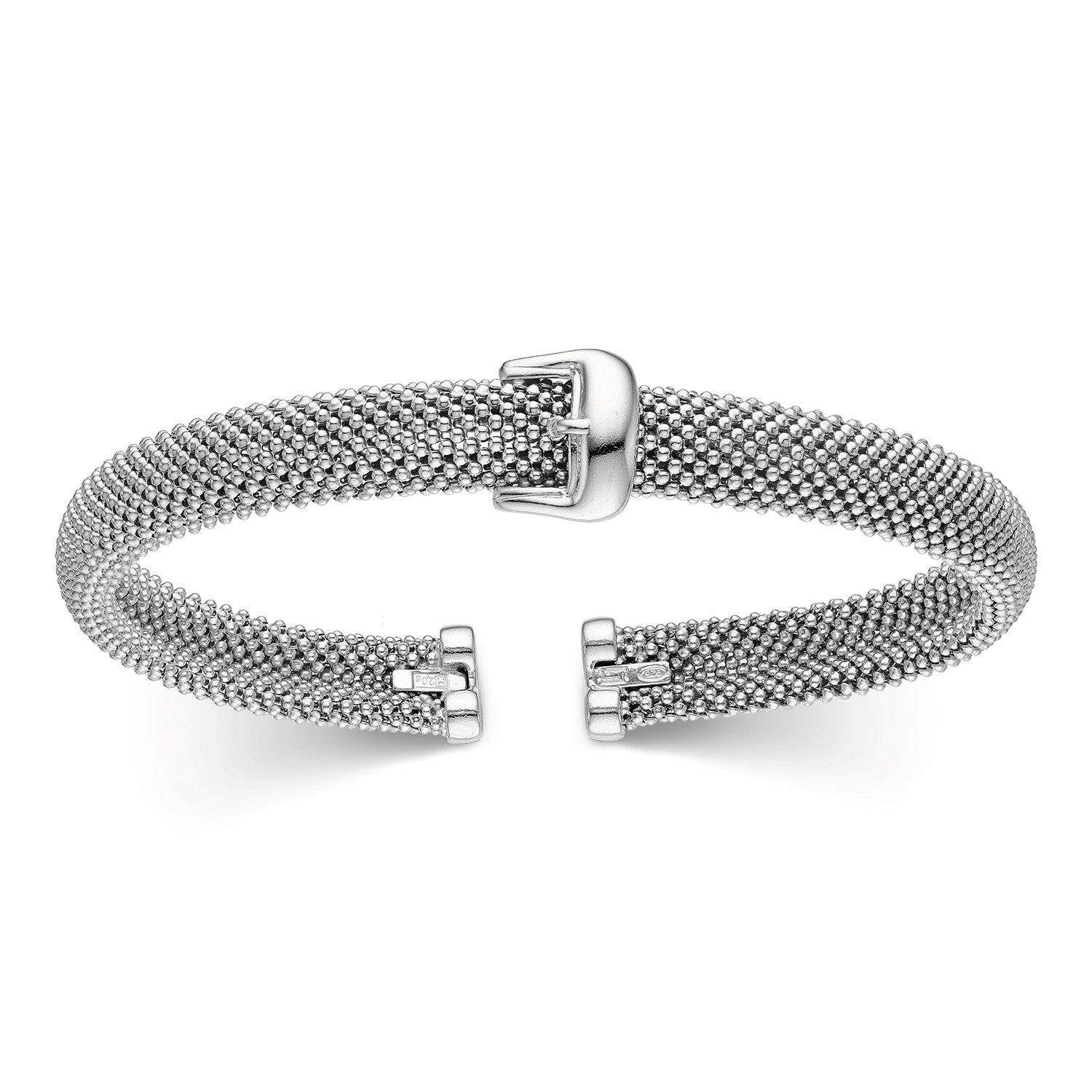 Βραχιόλι Skin σταθερό από επιροδιωμένο ασήμι 925° Εικόνα 1