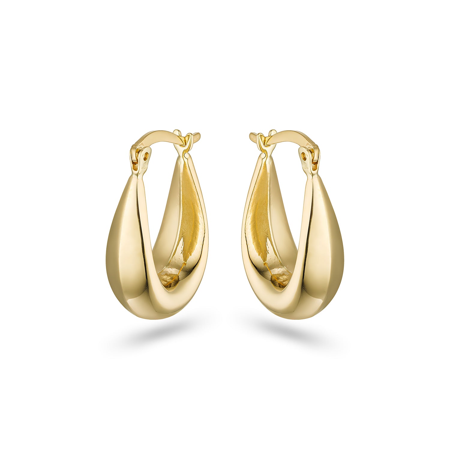 Σκουλαρίκια Aurum από χρυσό 18K Εικόνα 1