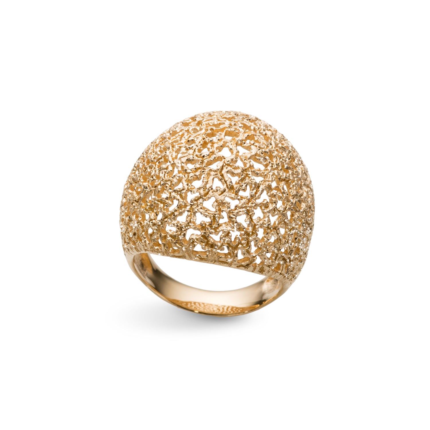 Δαχτυλίδι Terra από επιχρυσωμένο ασήμι 925° Εικόνα 1