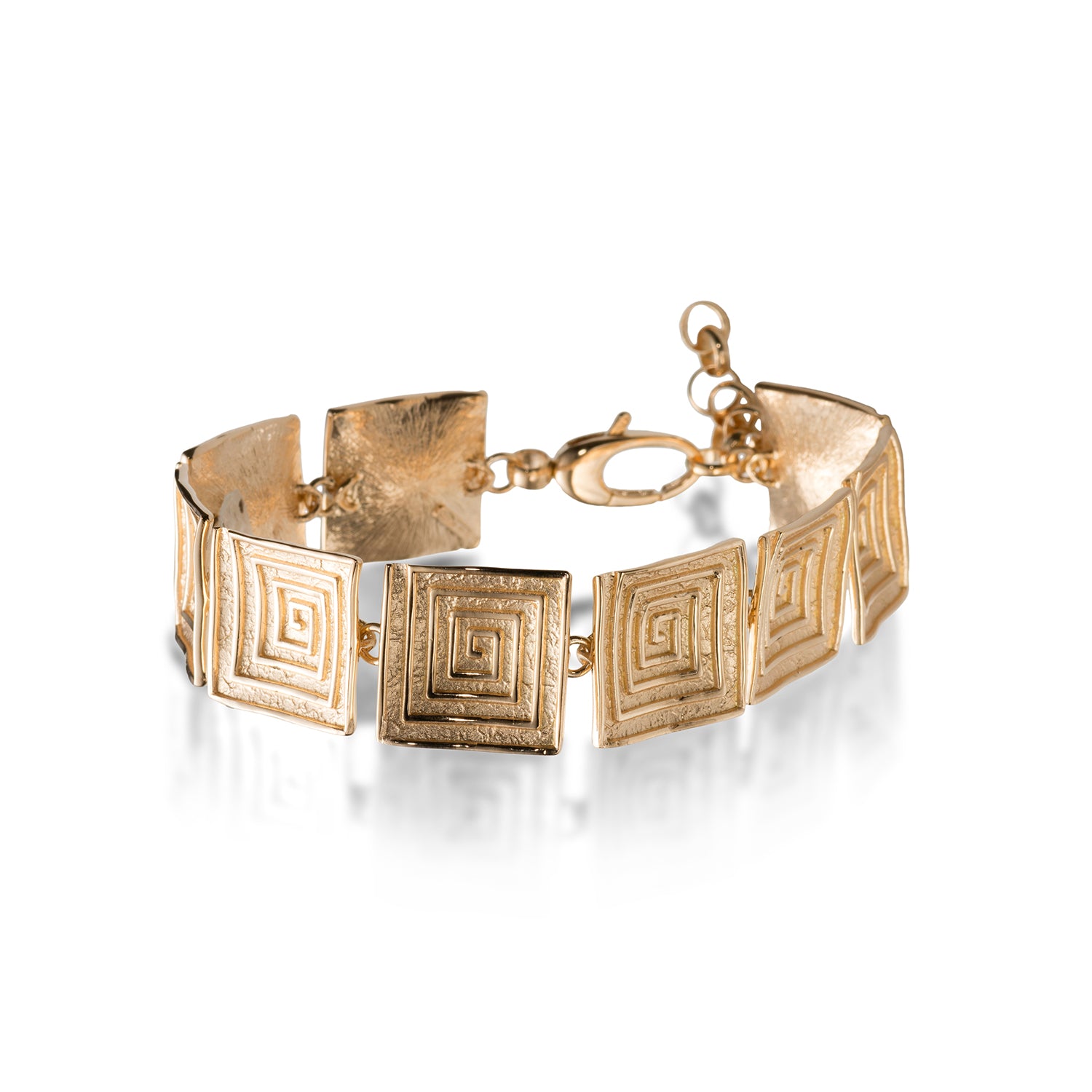 Βραχιόλι Terra από επιχρυσωμένο ασήμι 925° Εικόνα 1