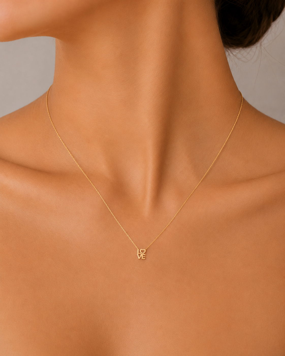 Κολιέ LiLaLove από χρυσό 18K