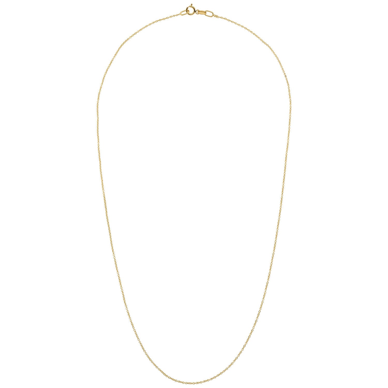 Αλυσίδα από κίτρινο χρυσό Κ9 στα 42cm