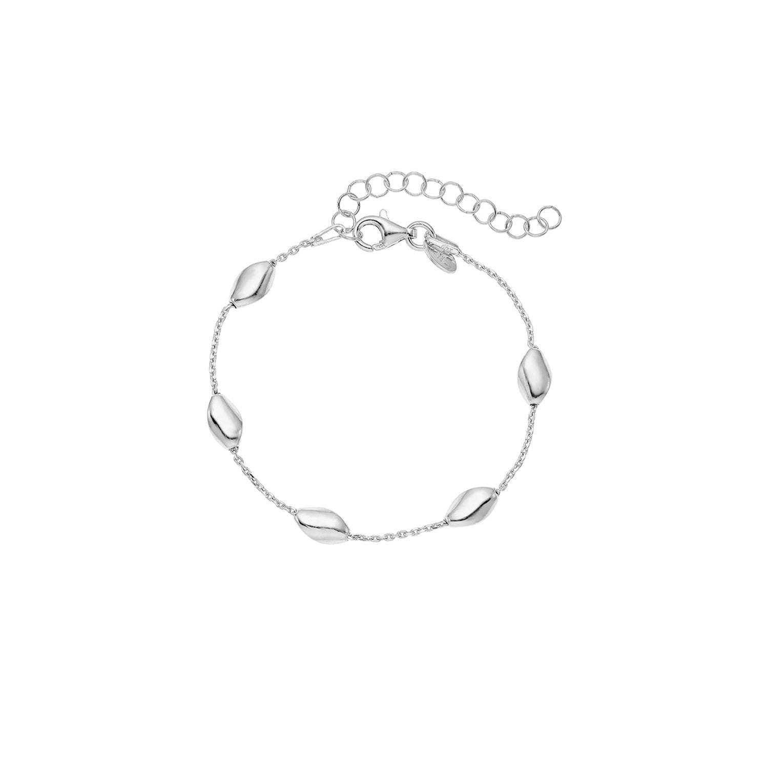 Βραχιόλι Skin επιροδιωμένο ασήμι 925°