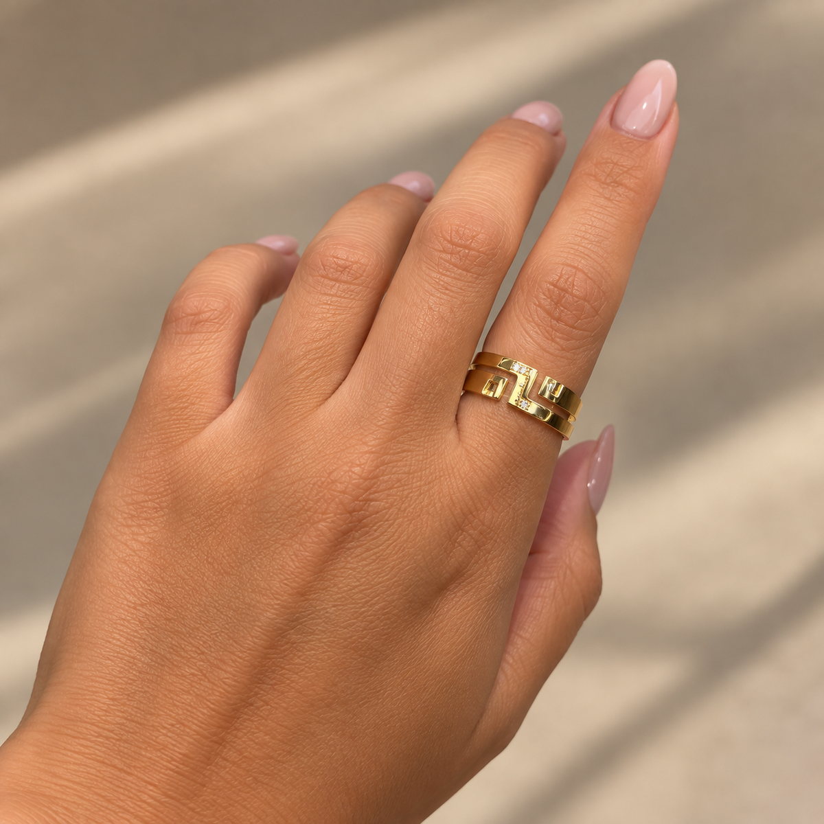 Δαχτυλίδι Aurum από χρυσό 18K