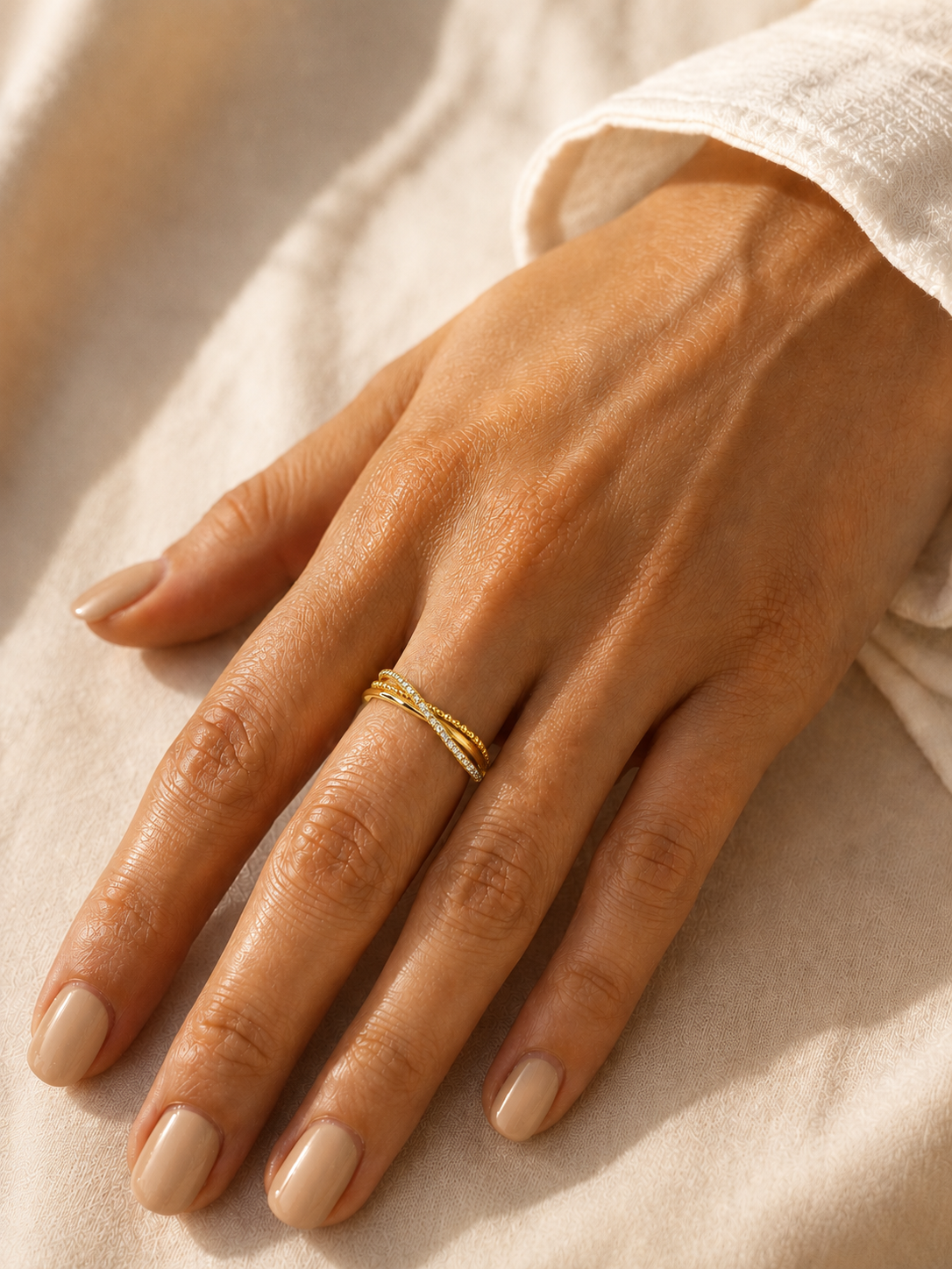 Δαχτυλίδι Fancy Diamonds από χρυσό 14K με διαμάντια μπριγιάν