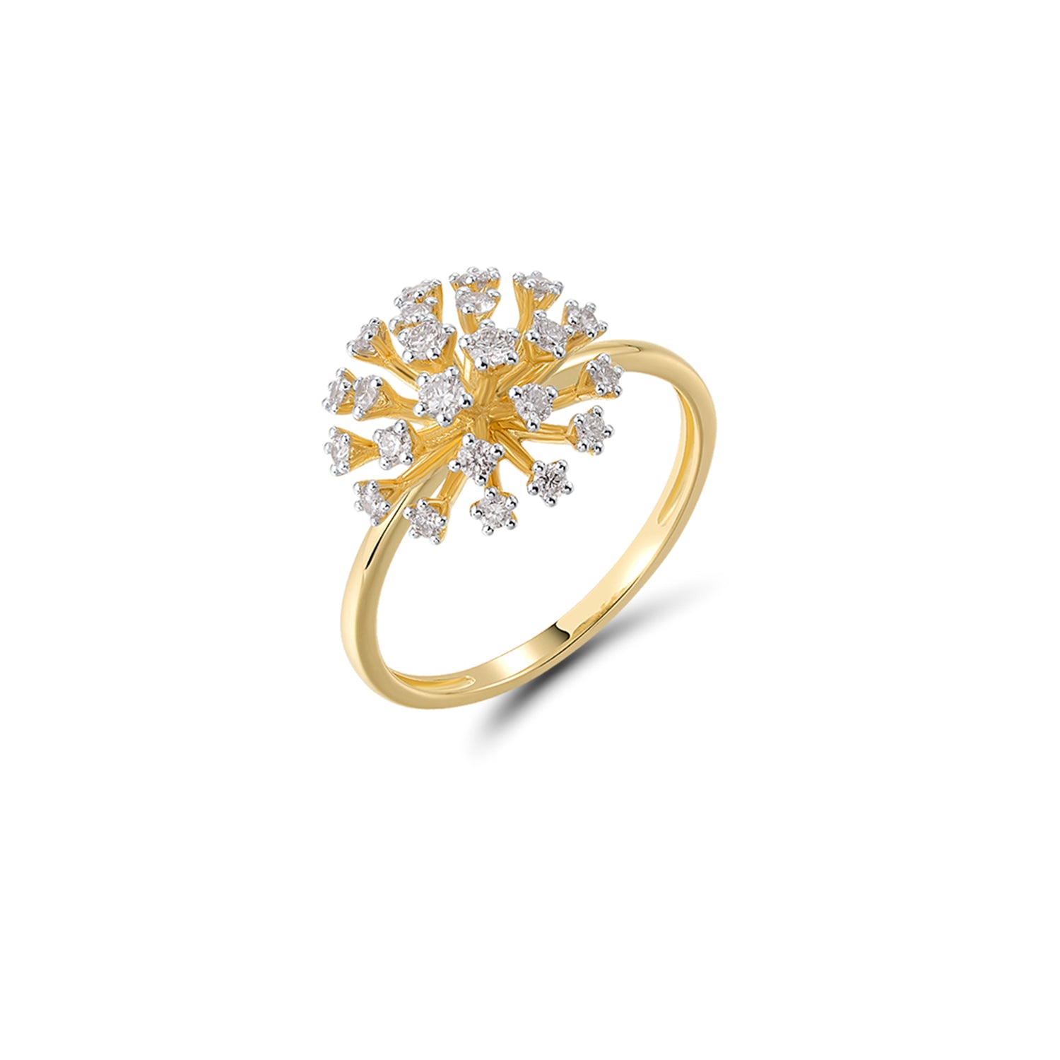 Δαχτυλίδι Diamonds από χρυσό 14K με διαμάντια μπριγιάν