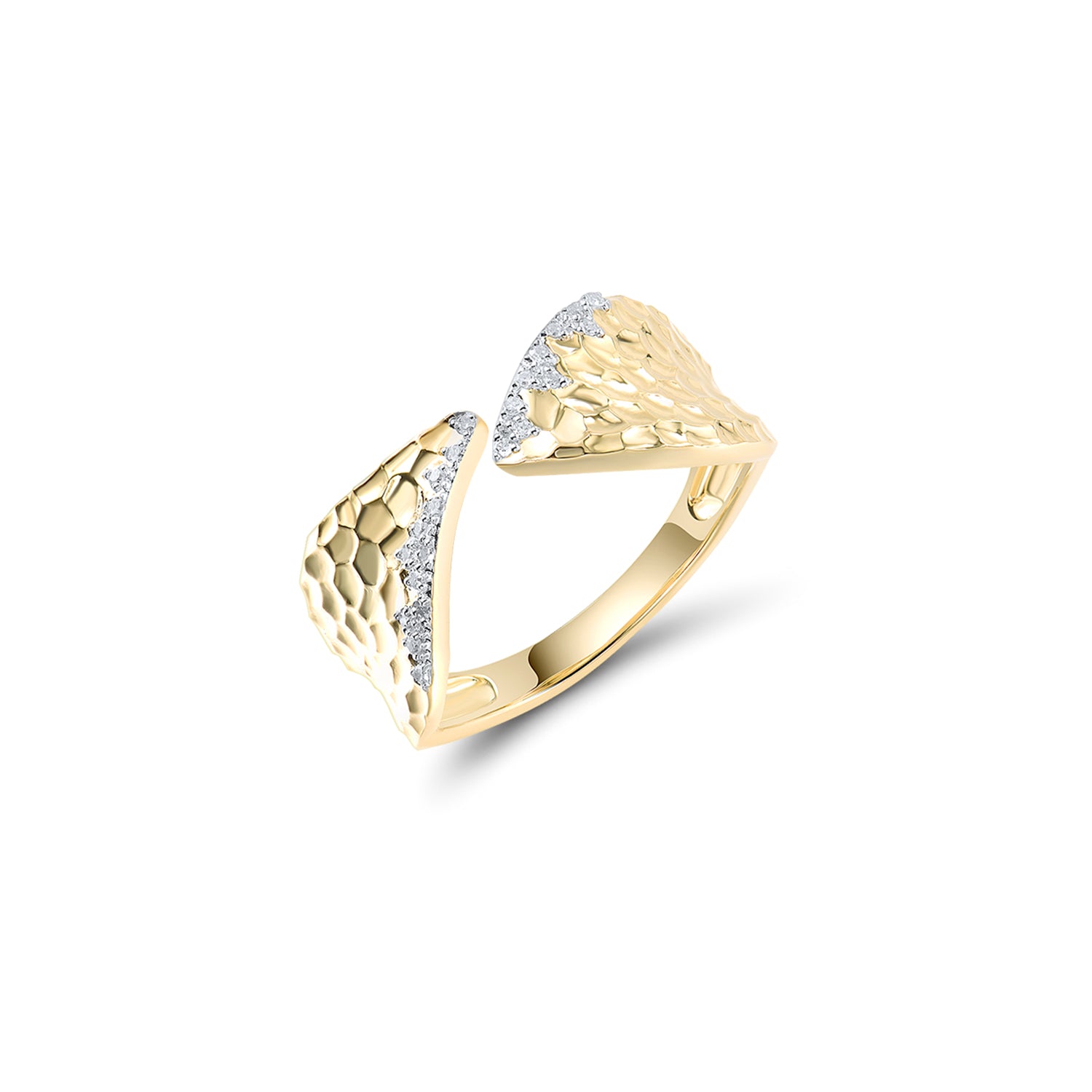 Δαχτυλίδι Diamonds από χρυσό 14K με διαμάντια μπριγιάν
