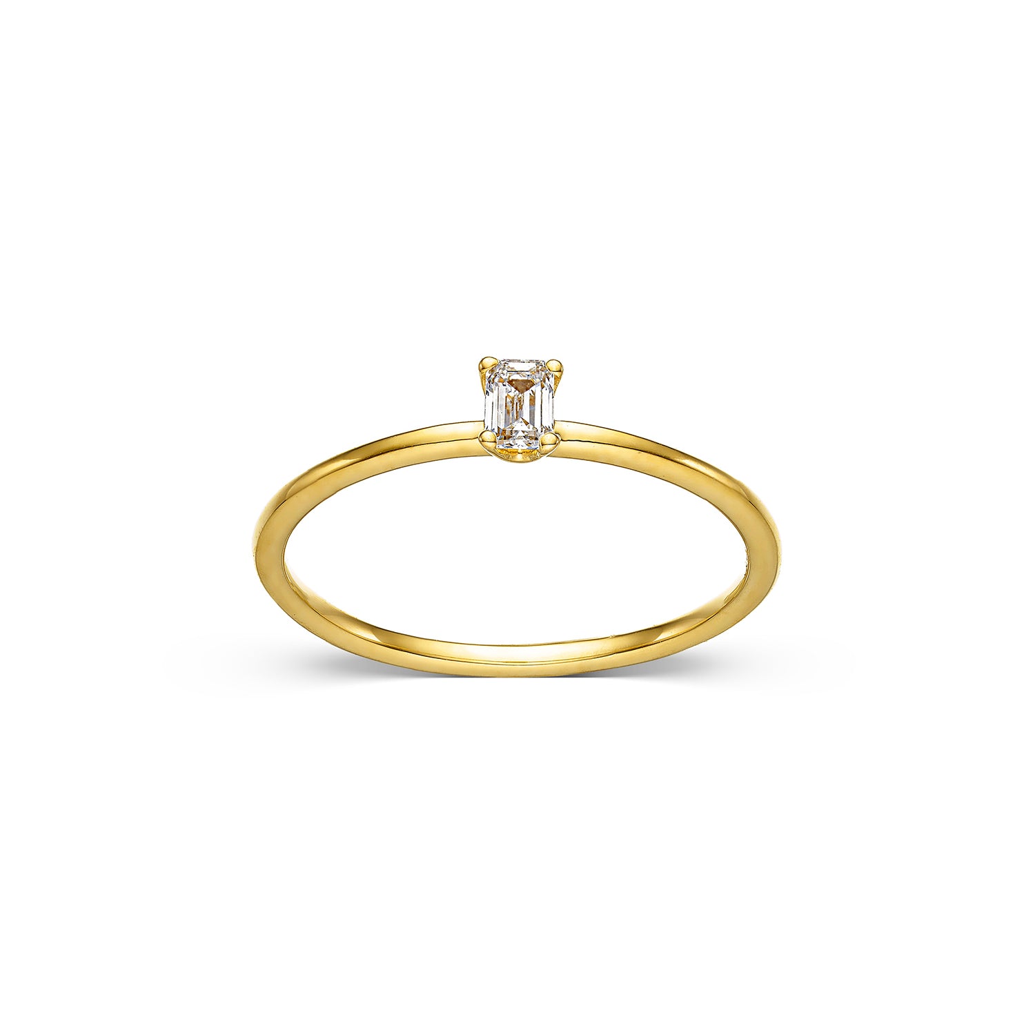 Δαχτυλίδι Diamonds από χρυσό 18K με διαμάντι μπριγιάν