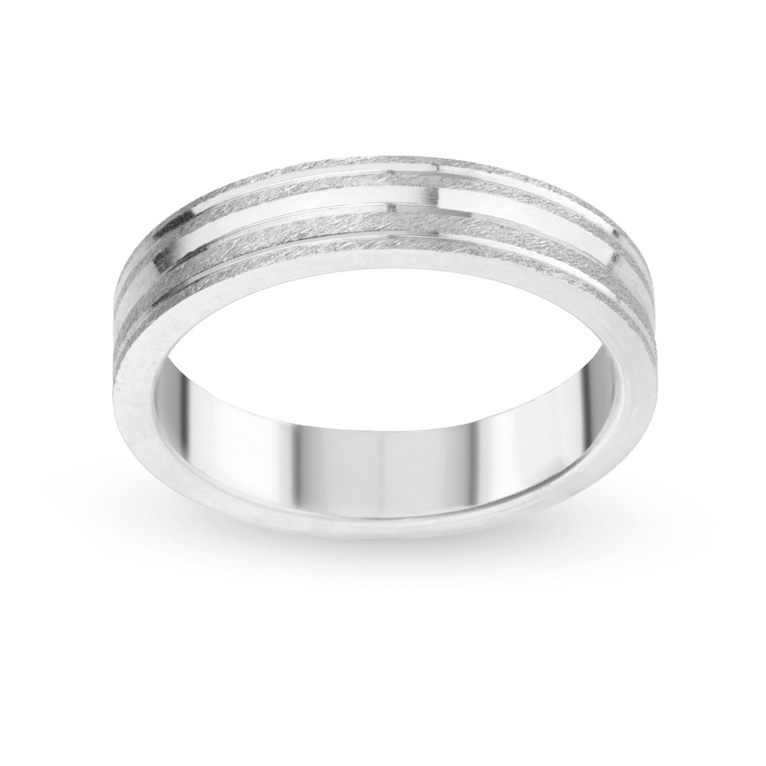 Βέρα από λευκό χρυσό