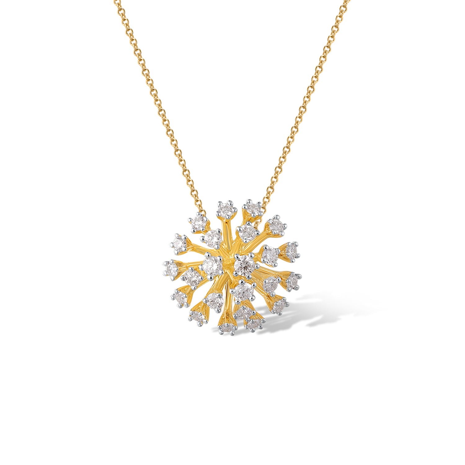 Μενταγιόν Diamonds από χρυσό 14K με διαμάντια μπριγιάν