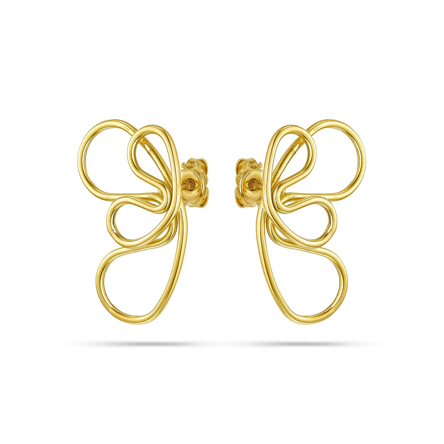 Σκουλαρίκια Aurum από χρυσό 18K