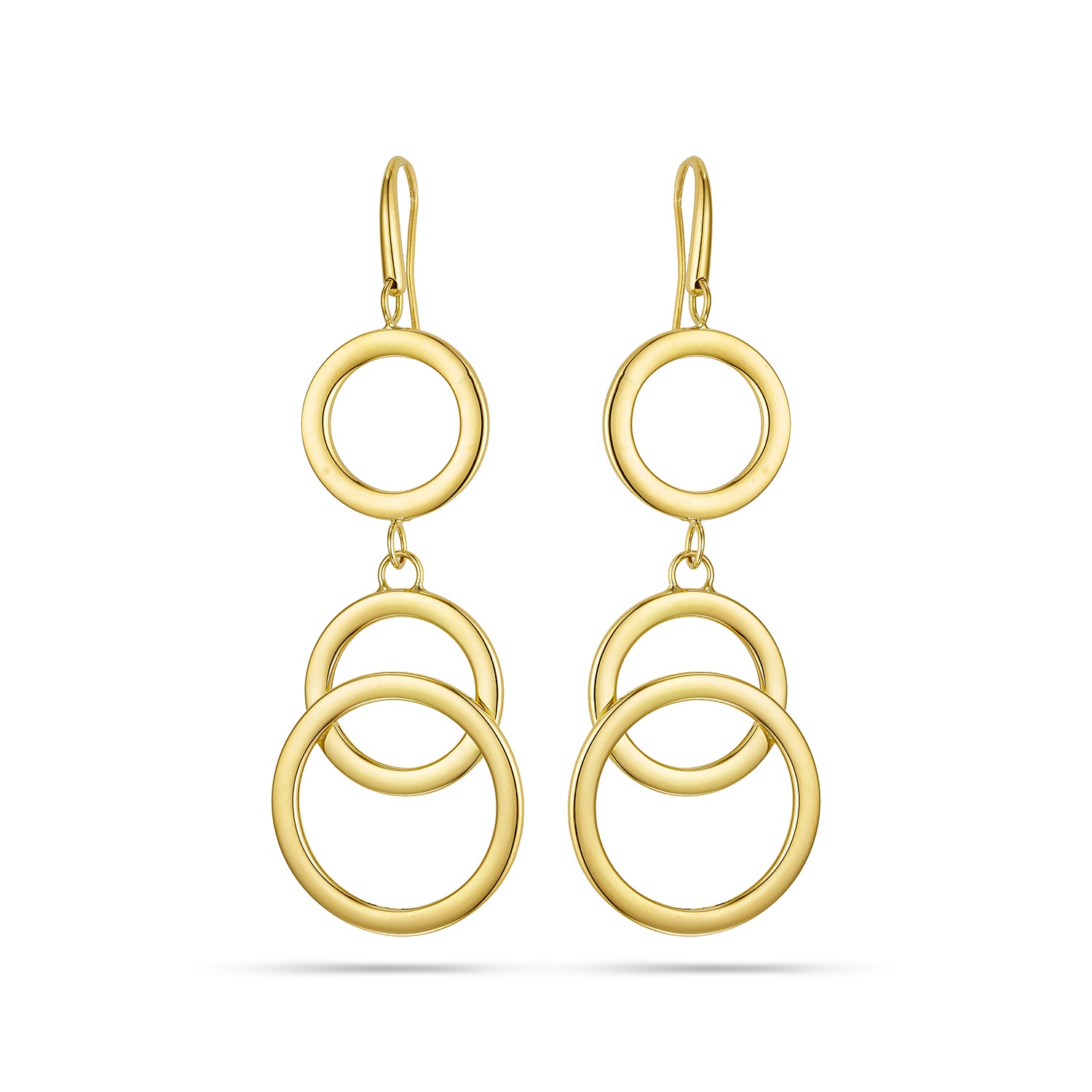Σκουλαρίκια Aurum από χρυσό 18K