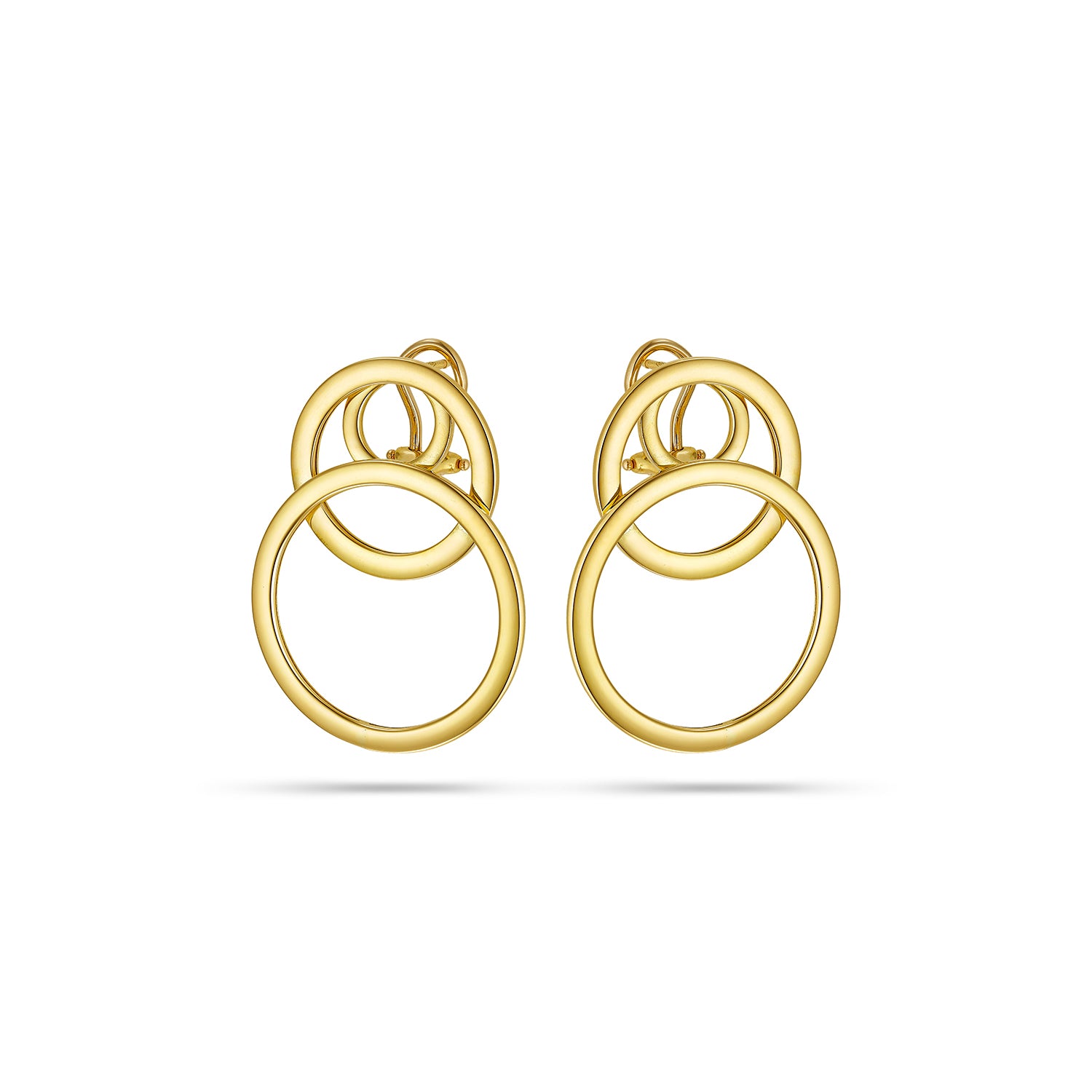 Σκουλαρίκια Aurum από χρυσό 18K