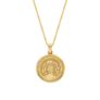  Μενταγιόν Horseshoe coin από χρυσό 18Κ με ζιργκόν